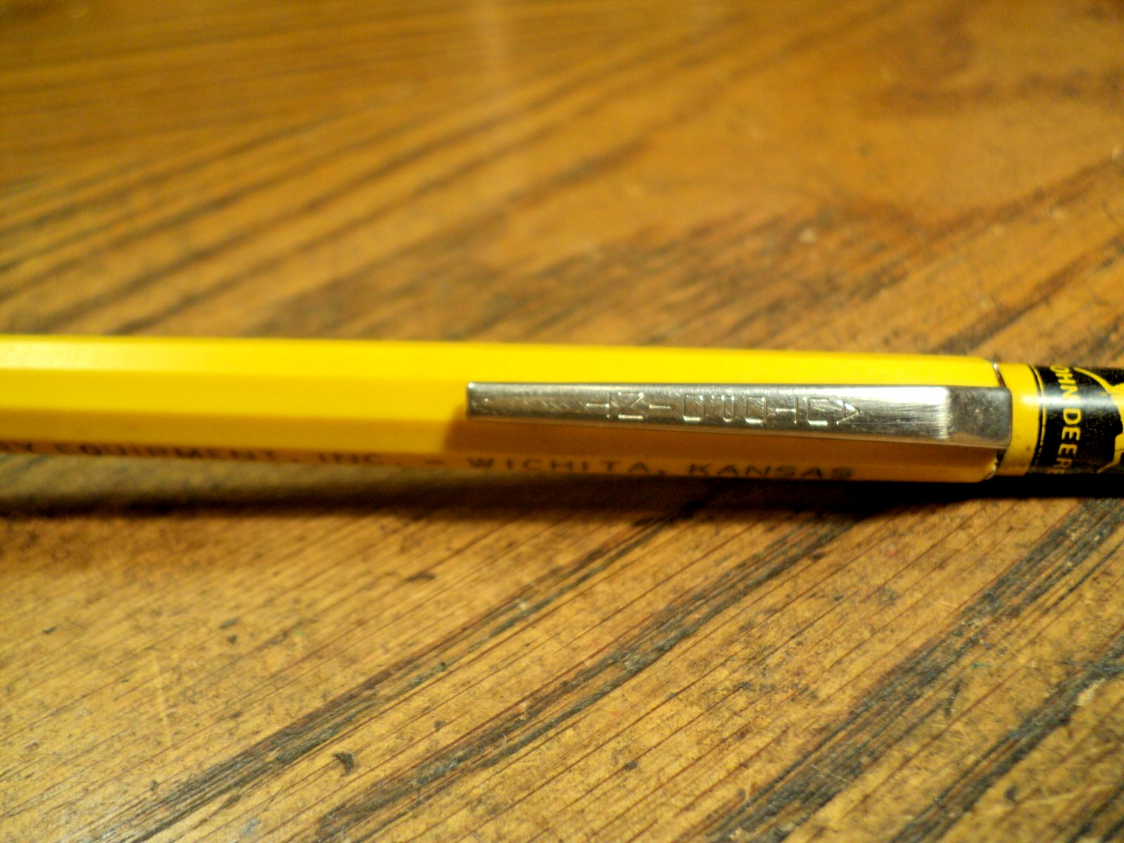 Vintage Autopoint Mechanical Pencil Century Equip John Deere 5-1/2″ Long USA