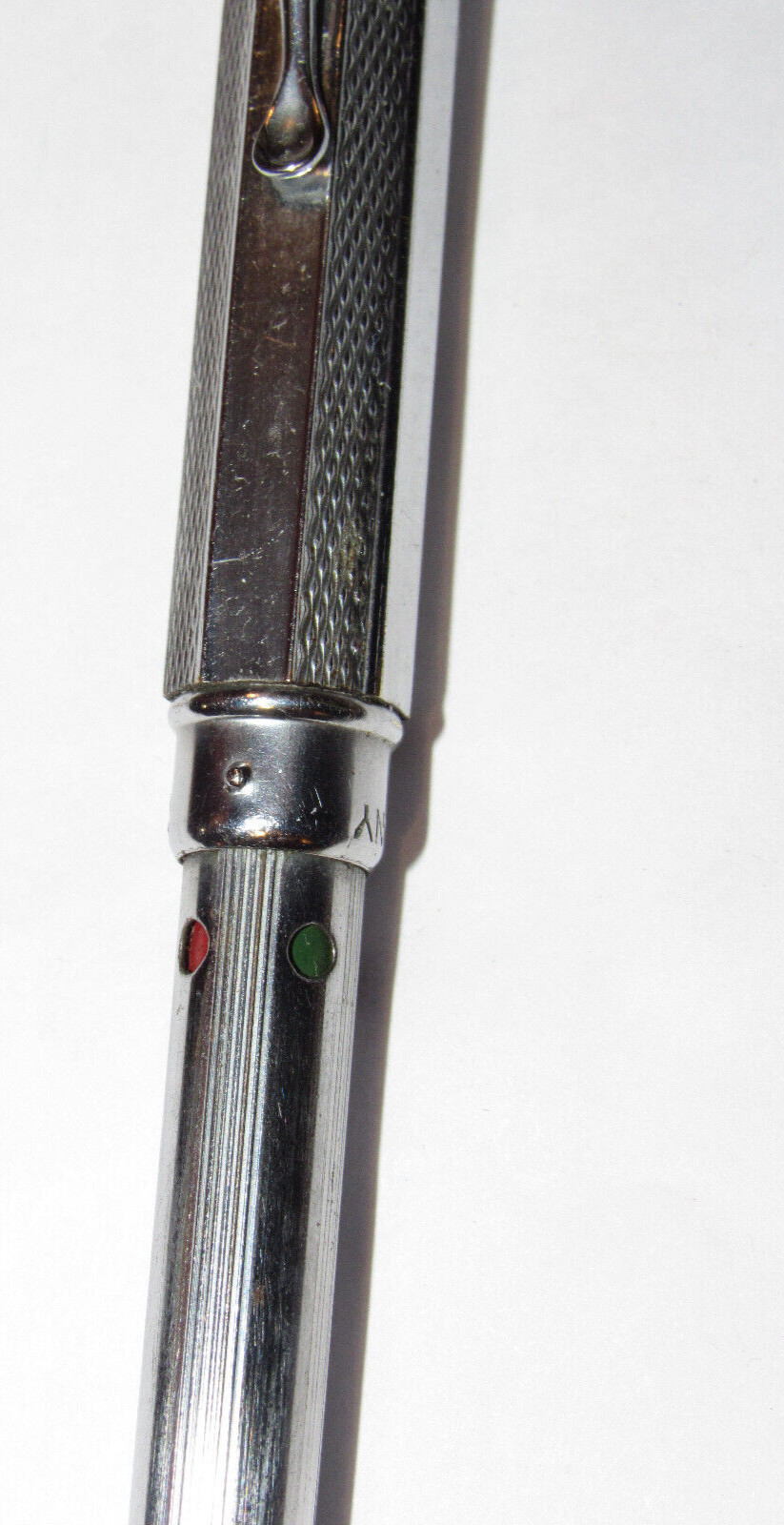 VTG 1940s DRAKE 4-COLOR MECHANICAL PENCIL! ALL METAL! MADE IN GERMANY-U.S. ZONE!