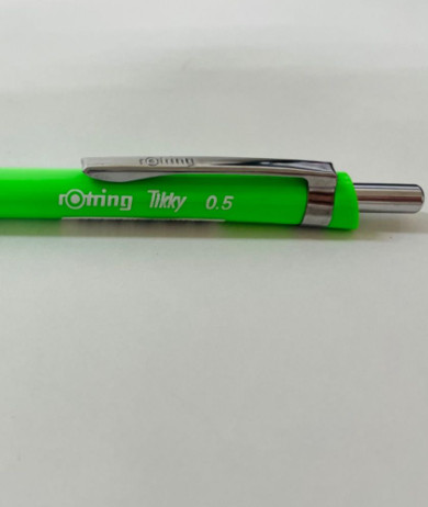 [Unused/10-piece set] rOrting Ticky RD Sharp 0.5mm Neon Green limited From JAPAN