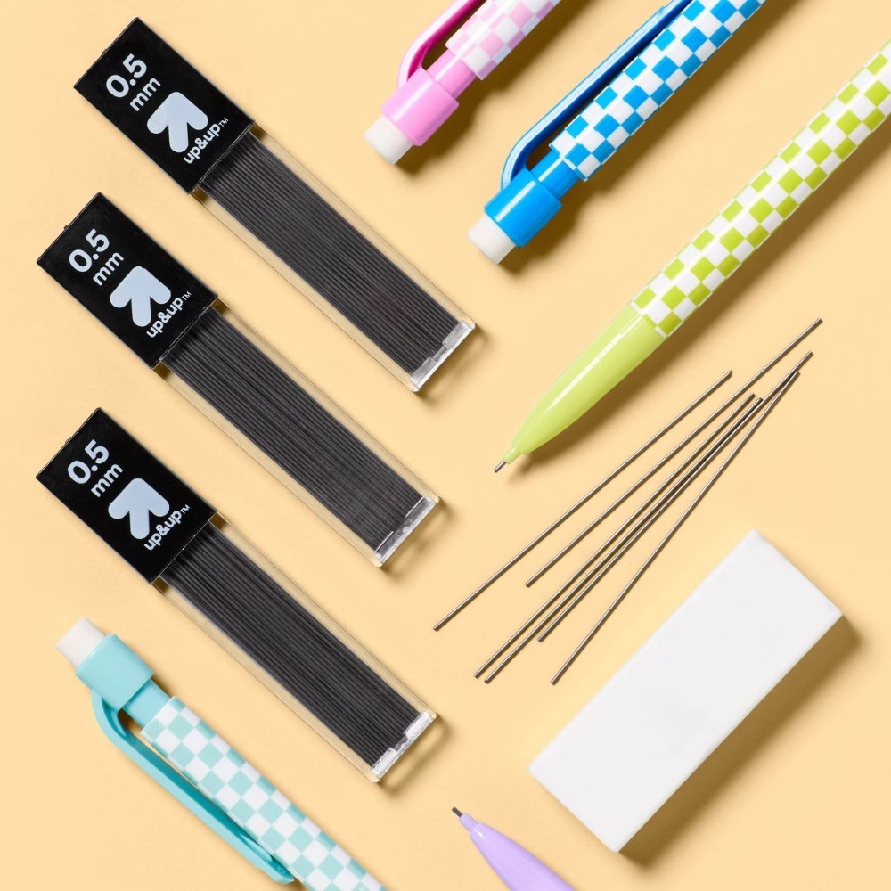 Pencil Lead Refills and Eraser 0.5mm 90ct