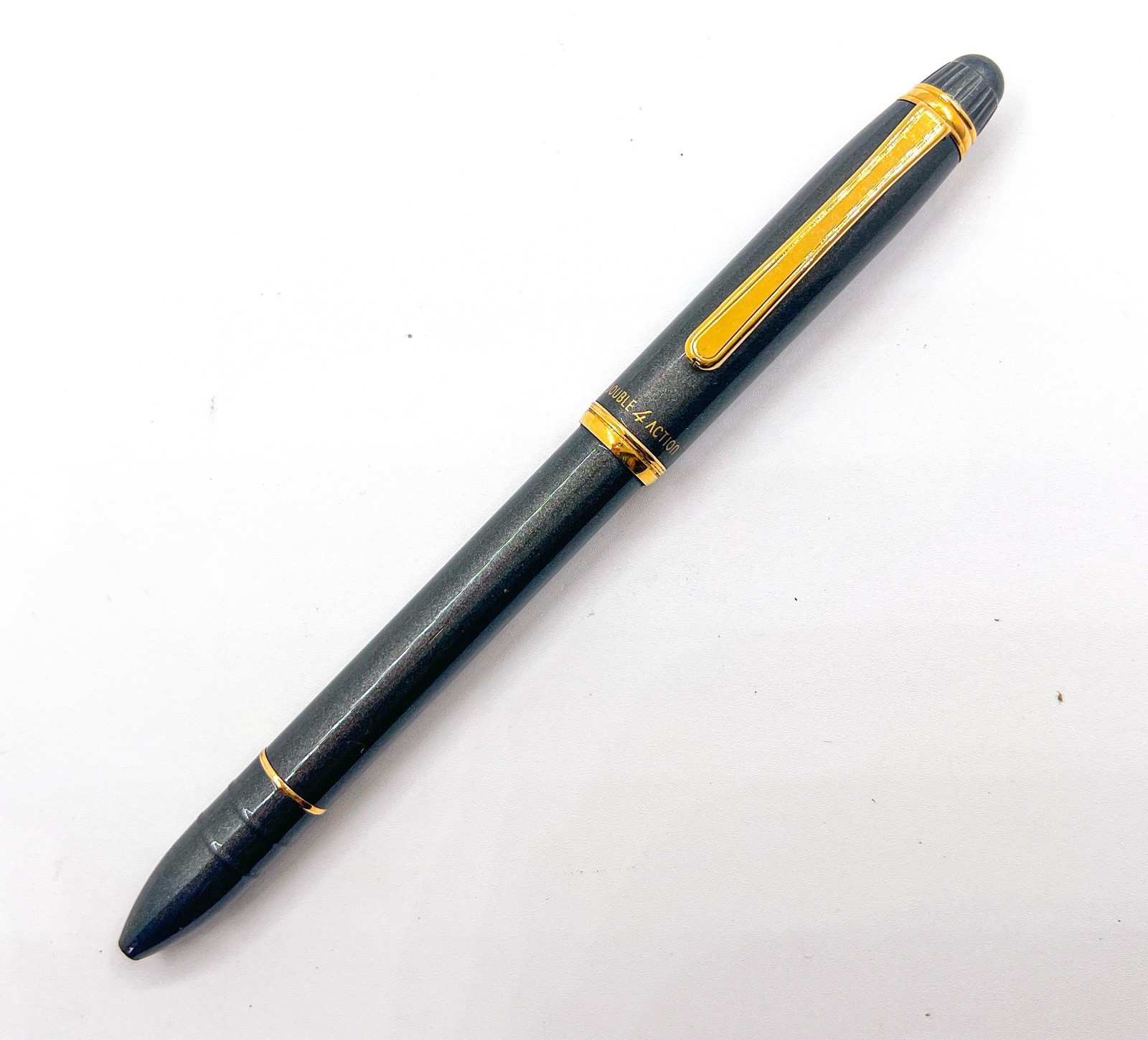 NOS platinum Double 4 Action Multi Function Pen 1 Mechanical Pencil 3 Ballpoint