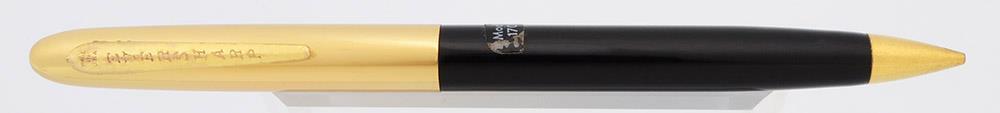 Eversharp 1707 Symphony Mechanical Pencil – Black w/Gold Cap, .9mm Lead, NOS
