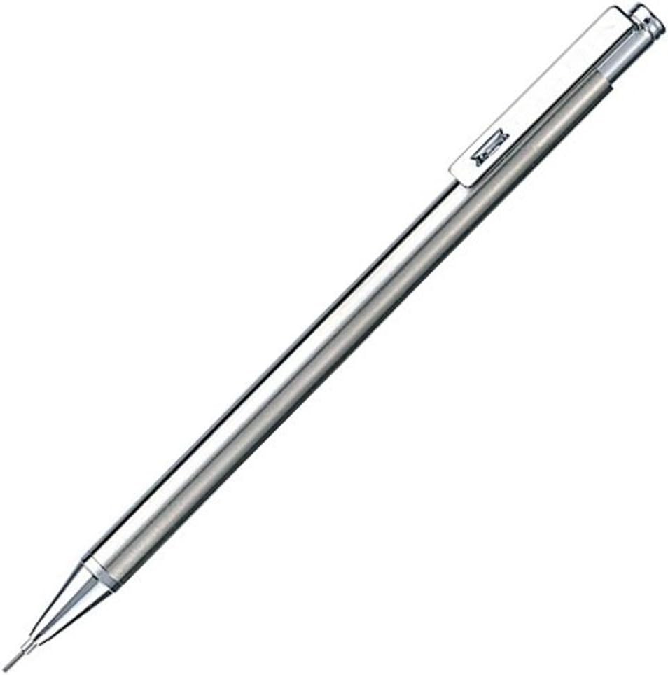 Zebra Mini Mechanical Pencil, 0.5 mm, Silver Body 1 Count (Pack of 1), SILVER