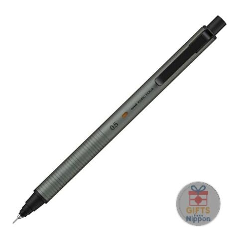 Mitsubishi Pencil Kurutoga Metal Mechanical Pencil 0.5mm Phantom Gray New