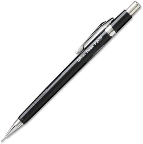 Value Pack of 3 Pentel Sharp Automatic Pencils – Fine 0.5mm Lead, Retractable