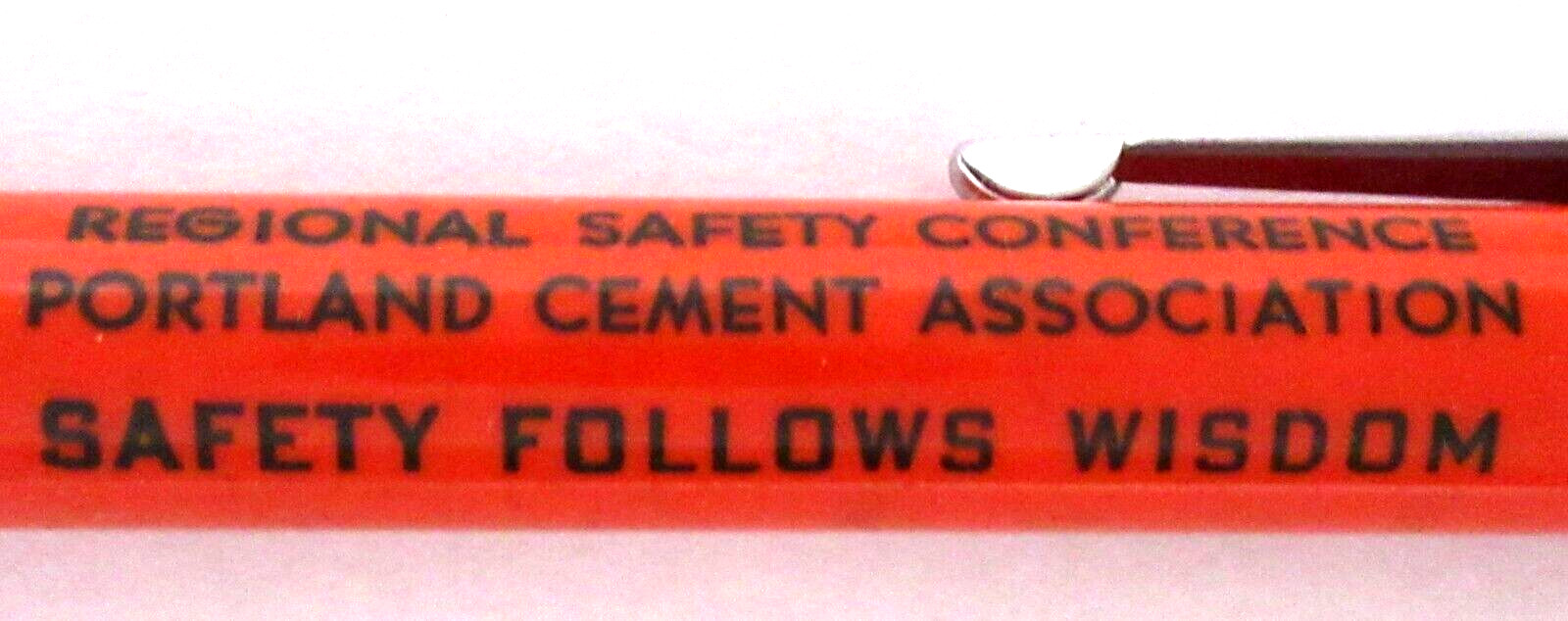 1930’s PORTLAND CEMENT SAFETY can top 5.25″ Mechanical Pencil working xz