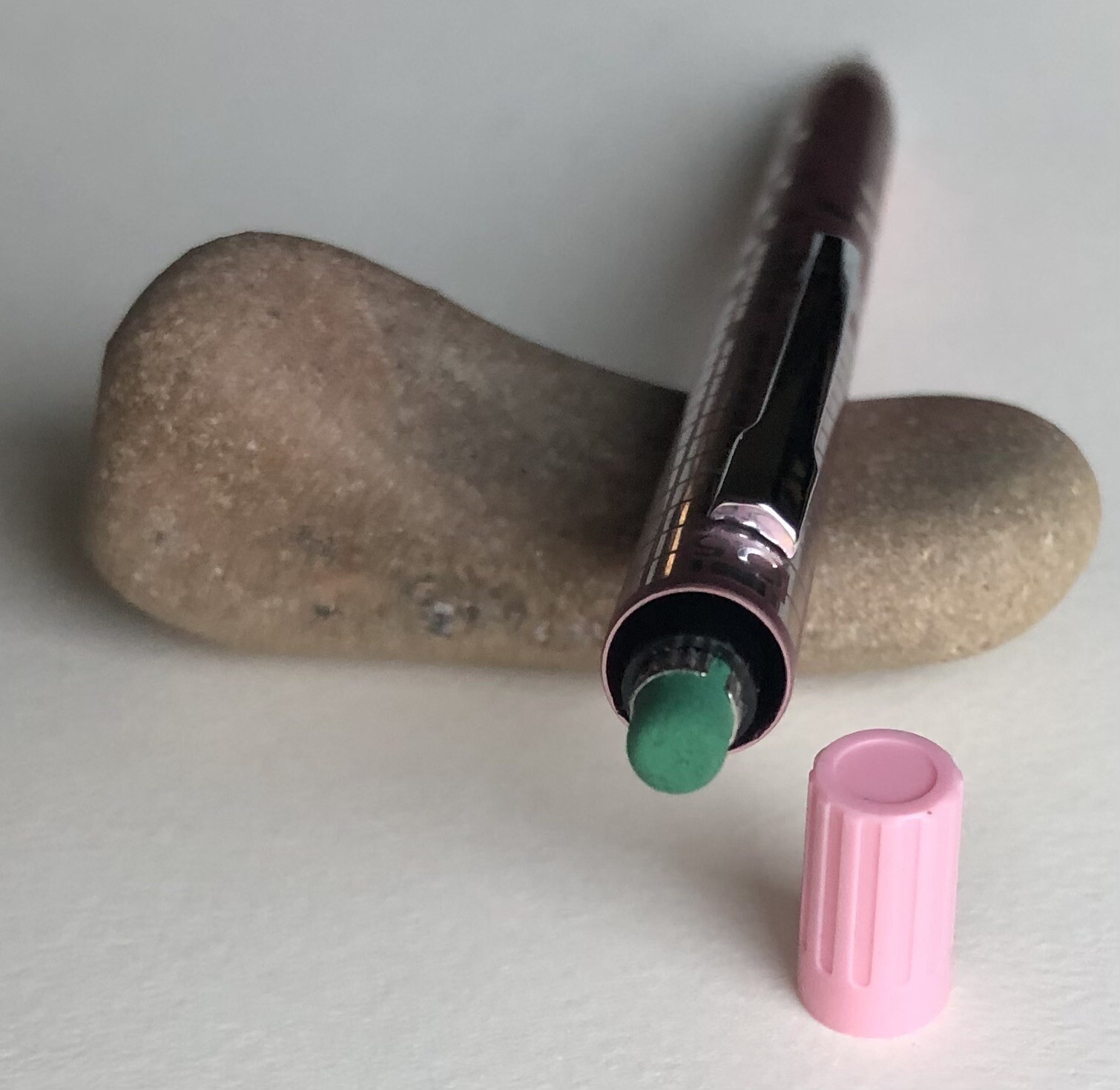 Vintage TOMBOW MONO M16 Mechanical Pencil .5mm Lead Pink Metal NOS Japan