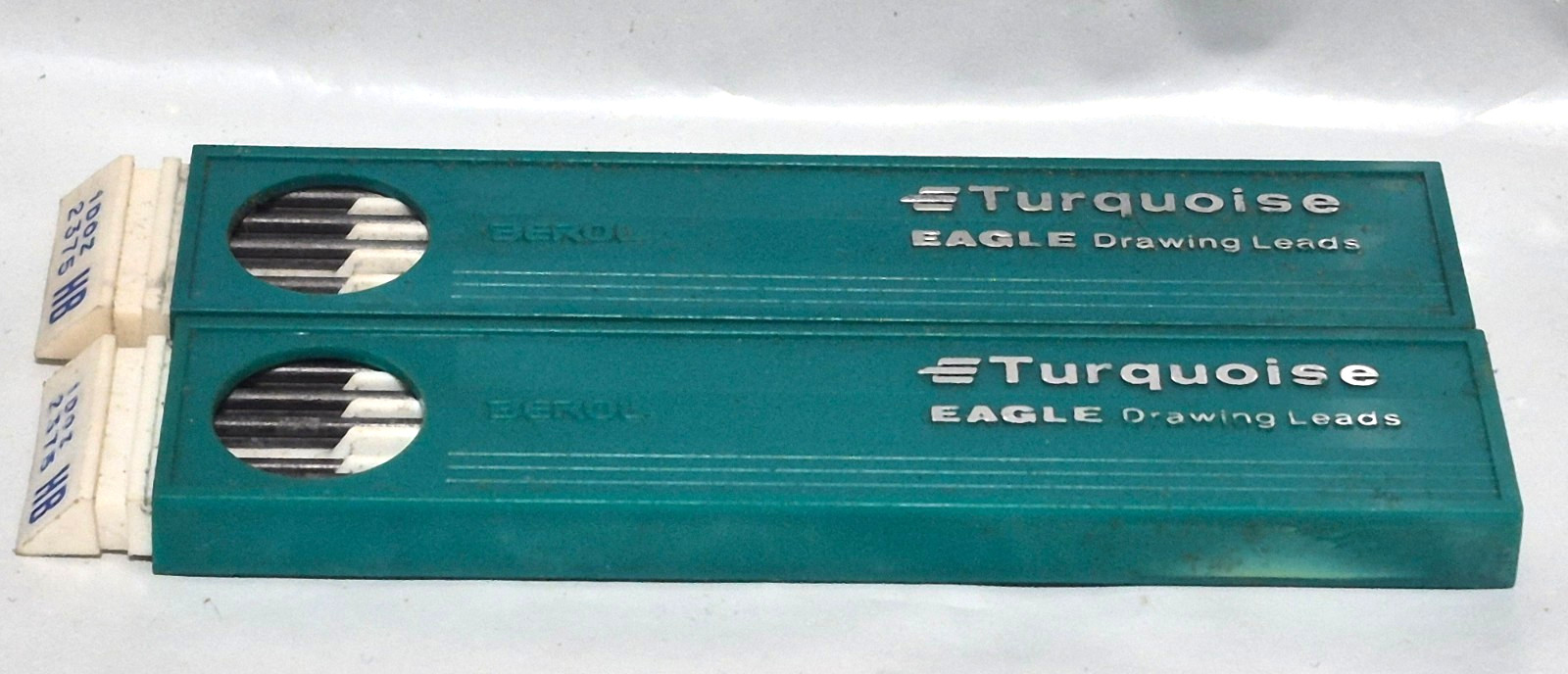 Vintage Turquoise Eagle Drawing Leads Various Carmine Red,HB,2H, H, F