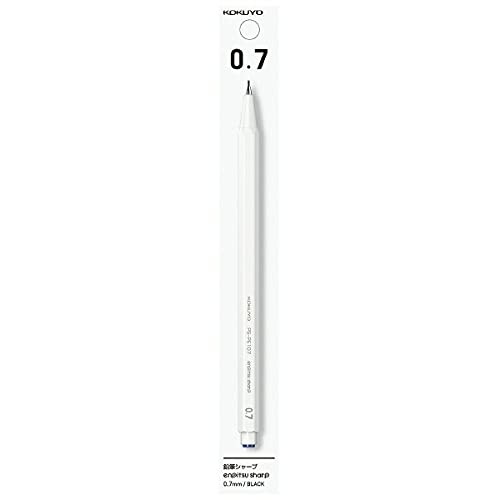 KOKUYO Mechanical Pencil (Hanging Pack) 0.7mm White PS-PE107W-1P 10 Pieces Set