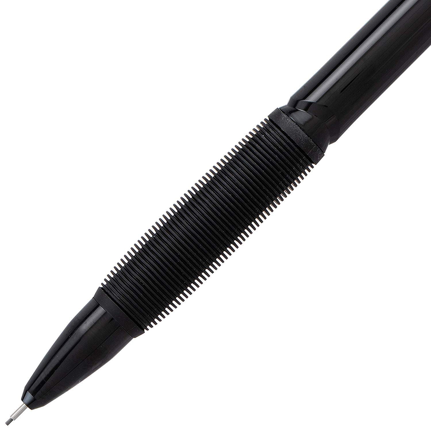 Pentel Twist Erase GT Mechanical Pencils Pack of 12 Black with Erasers