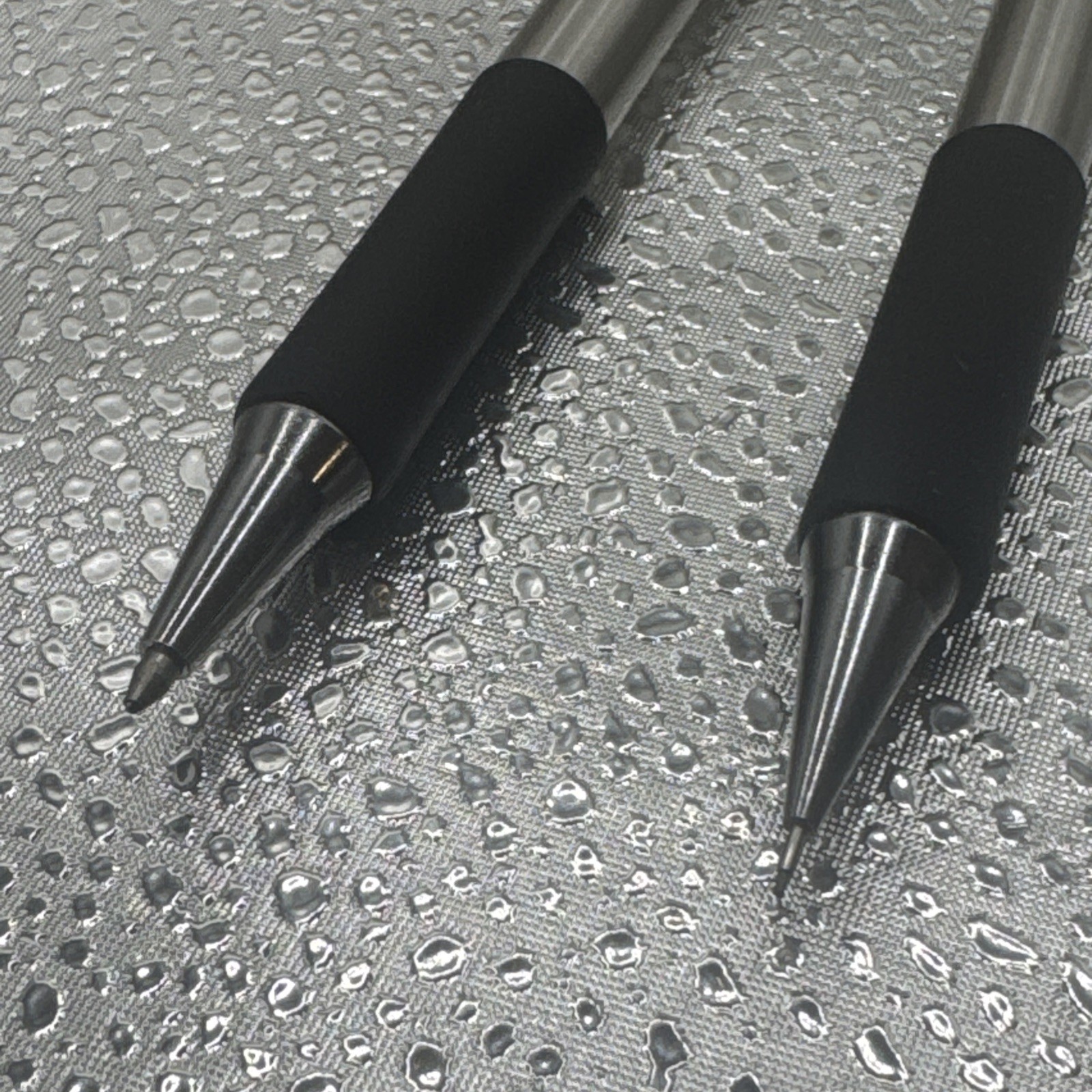 Used Zebra M-402 Mechanical Drafting Pencil 0.5mm And Matching Pen Japan Metal