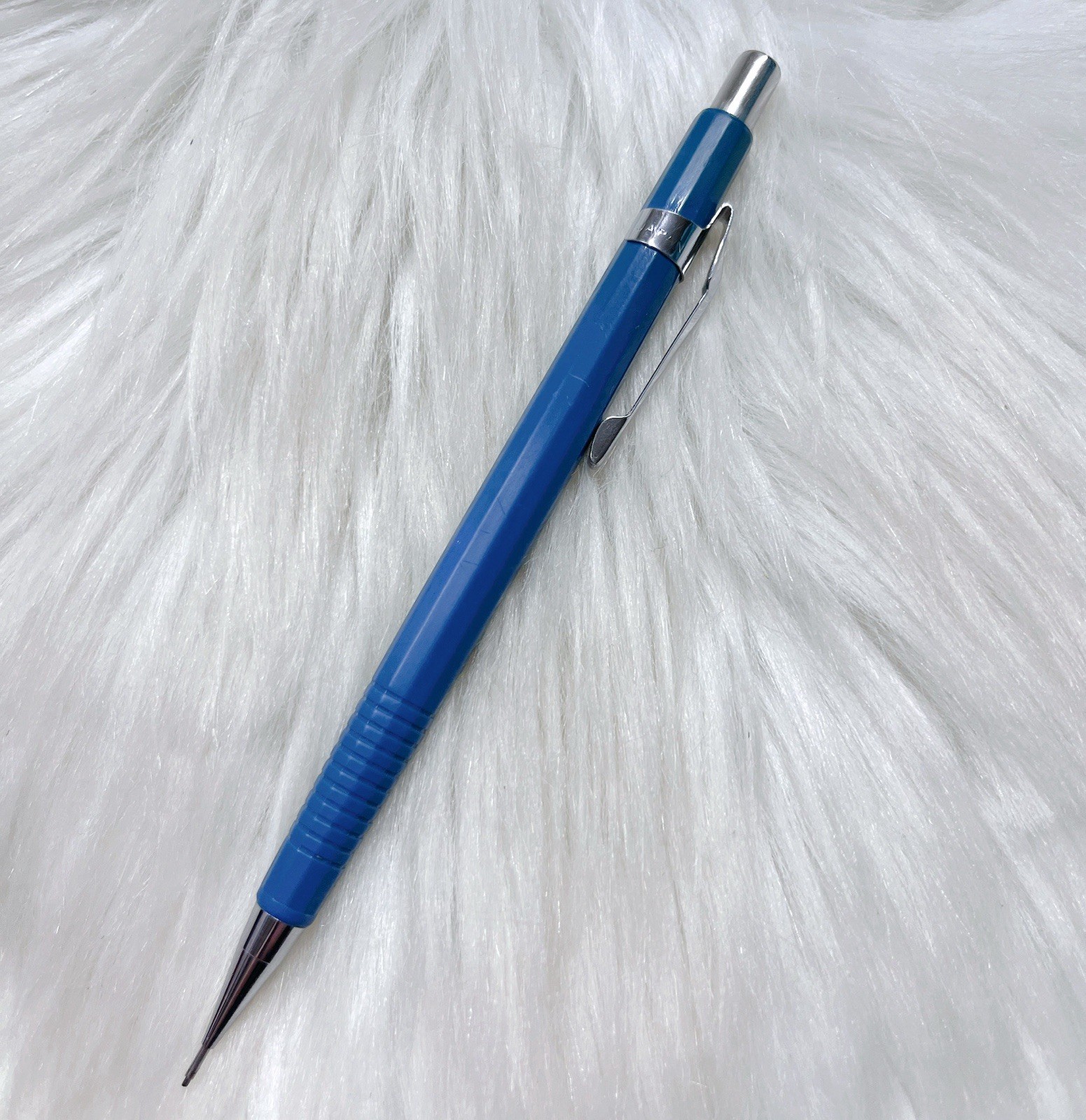 Vintage Baby Blue Pentel Mechanical Pencil P207 Made in Japan 0.7mm