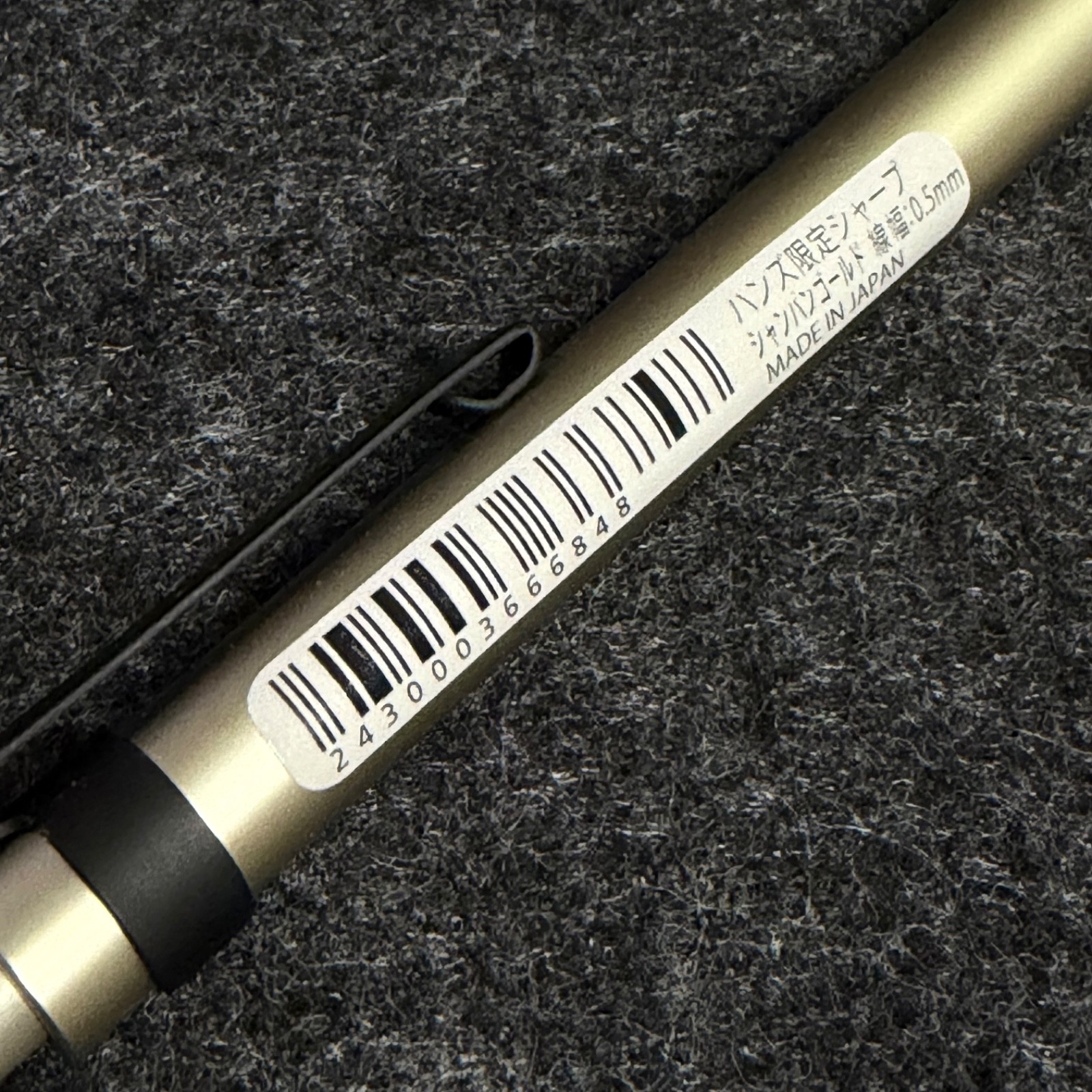 RARE STAEDTLER 925 35 Tokyu Hands Limited Champagne Gold Black 0.5mm Pencil New