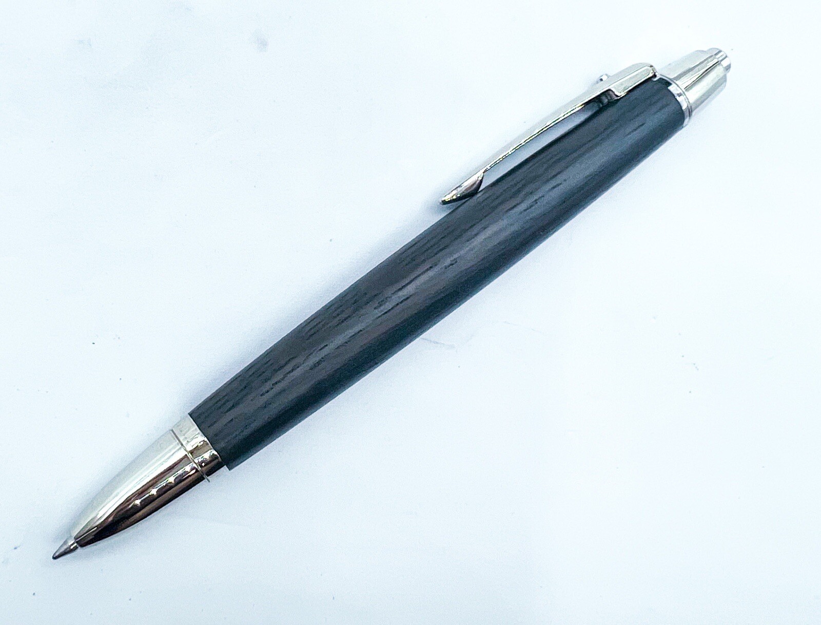 NOS uni Mitsubishi PURE MALT Oak Wood Premium Edition Multi Function Pen