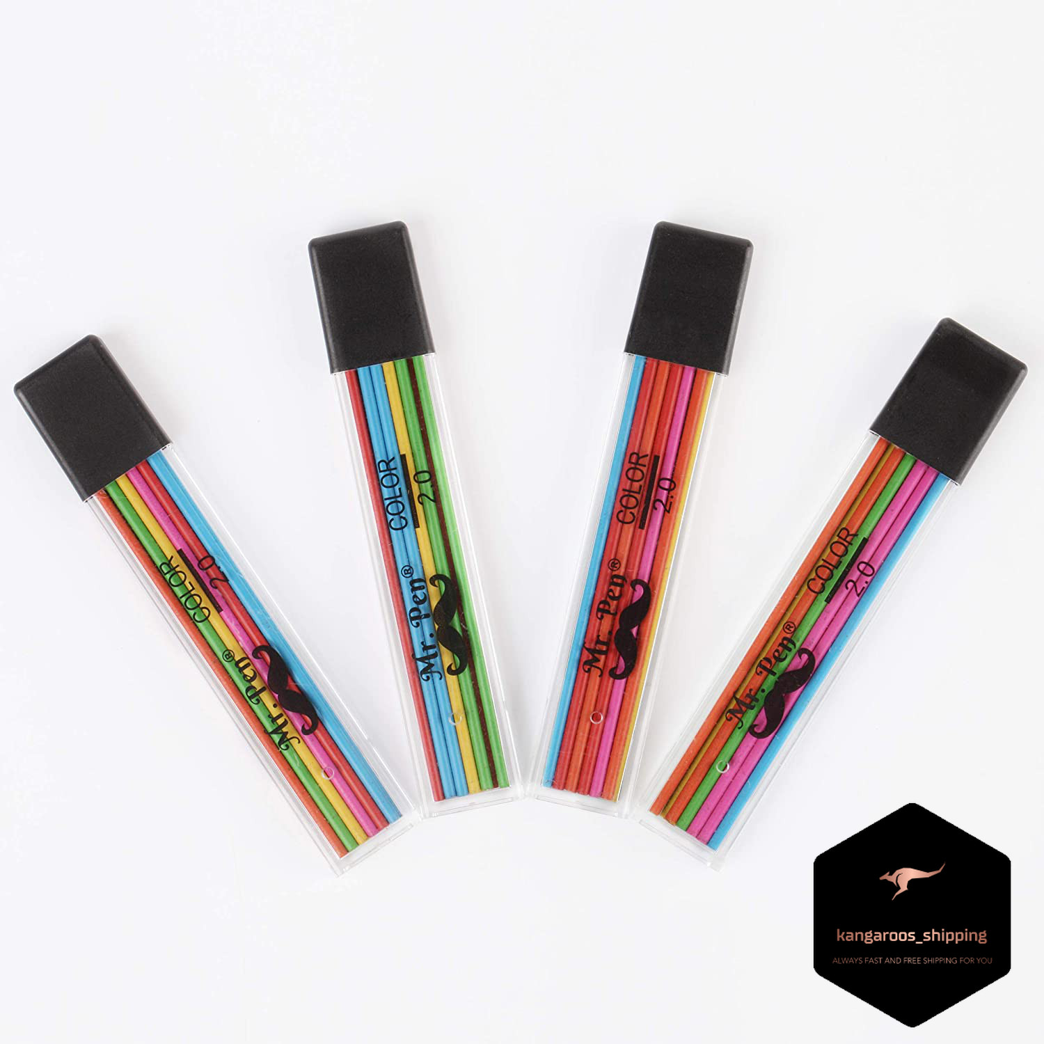Mr. Pen Mechanical Lead Pencils Refills 2mm 48 Pack