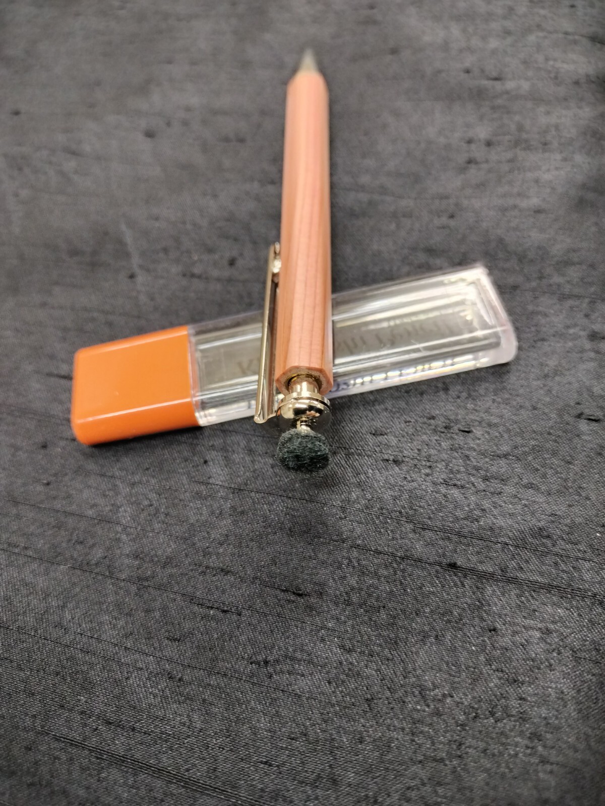 【DDP for US market】Kitaboshi 2.0mm Mechanical Pencil with Clip/Touchpen function