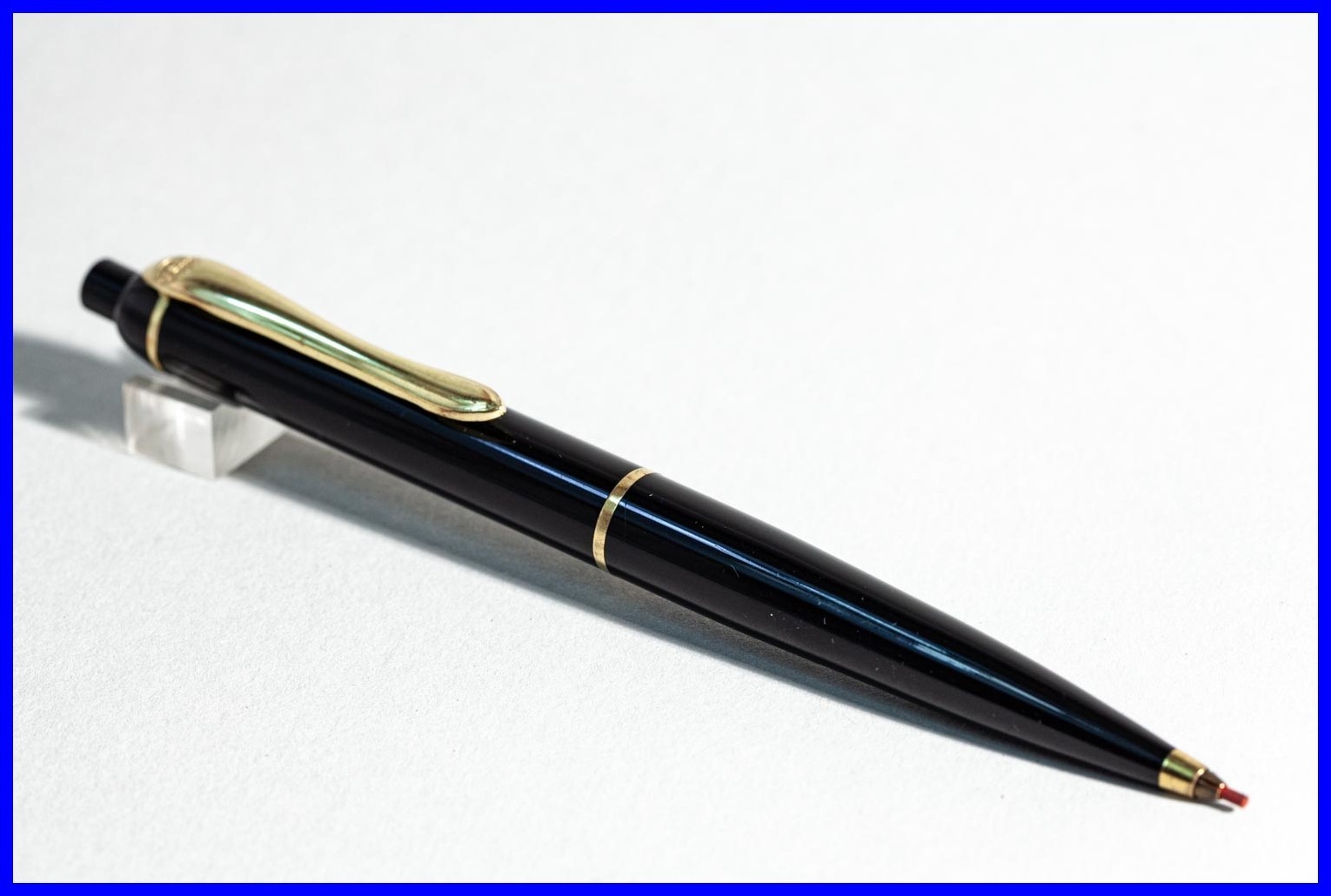 1960s GEHA N° 833 Pencil in Black & Gold for 1.18mm Leads