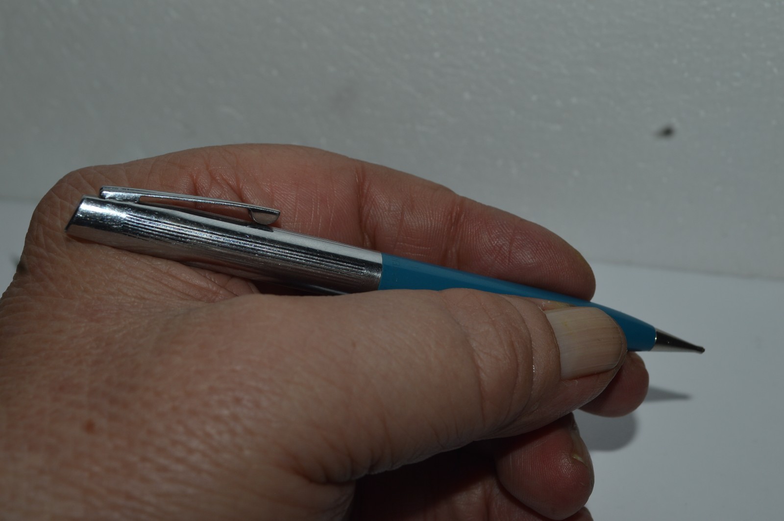 Sheaffer Imperial Mechanical Pencil 0.9mm Blue Barrel Made In USA Circa 1960’s