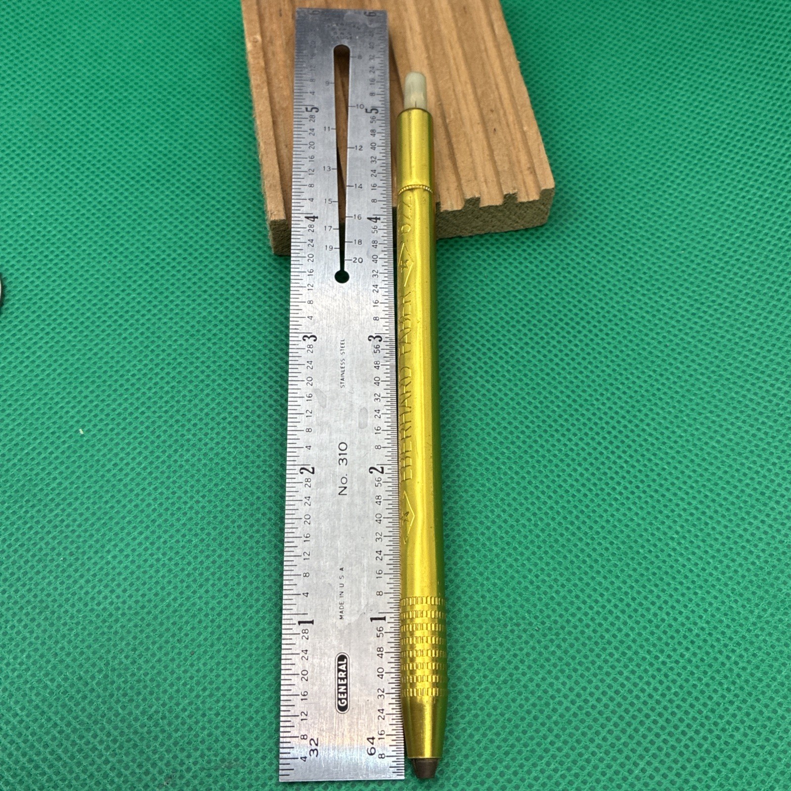 Eberhard Faber 622 Lead holder Mechanical pencil – gold color Loc 6