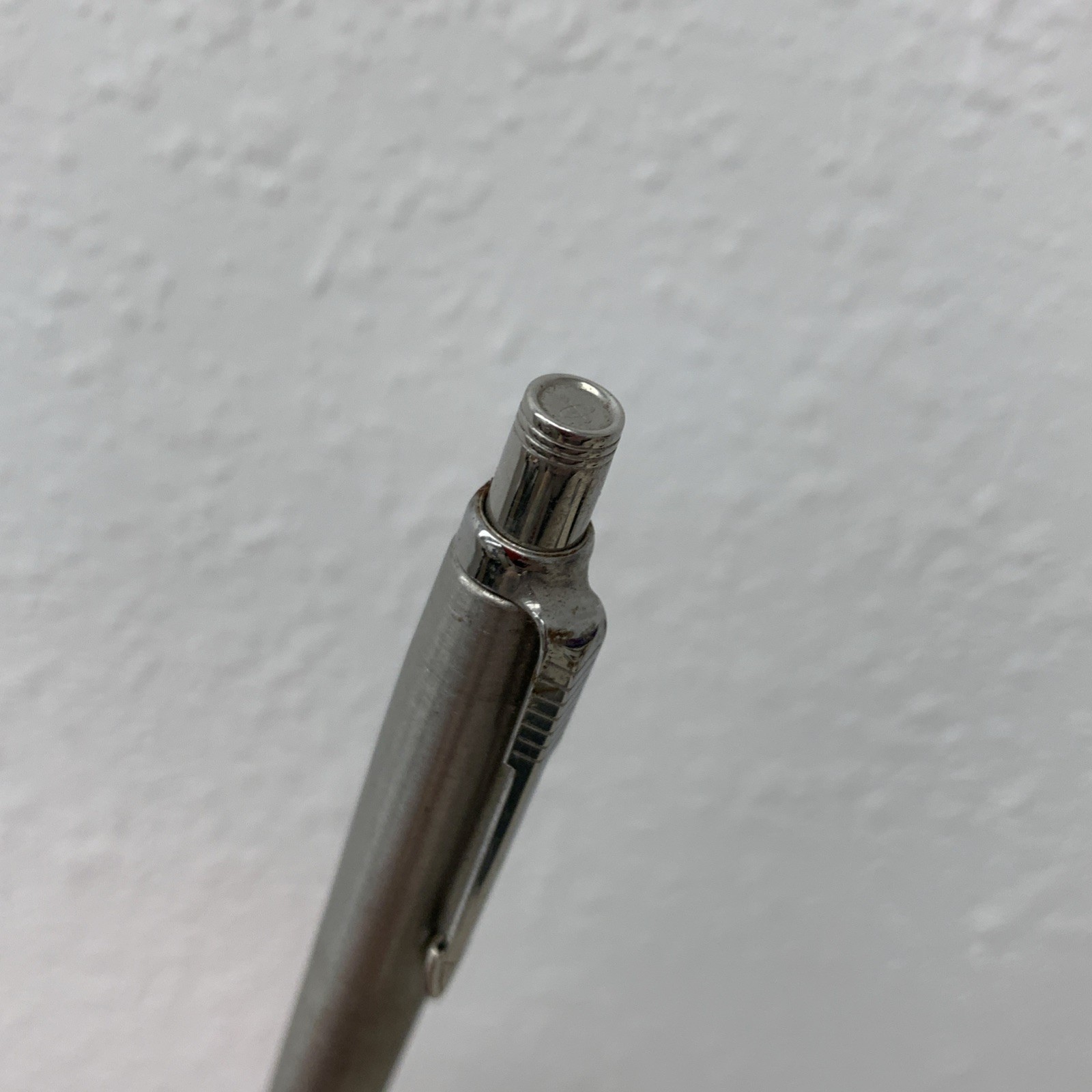 Vintage Parker Mechanical Pencil Silver Brushed Arrow Classic Writing Drawings