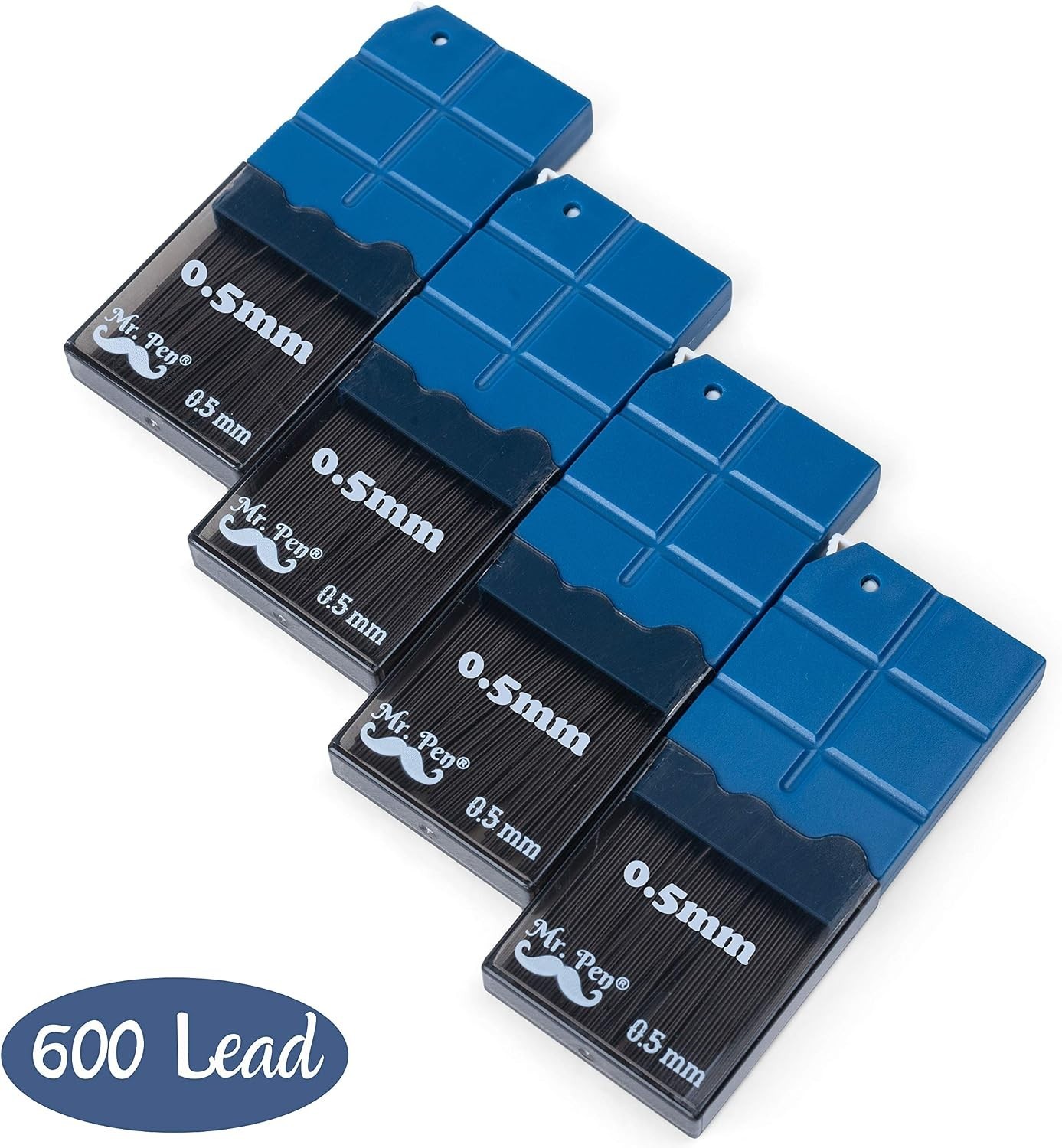 Versatile 0.5 mm Mechanical Pencil Lead Refills – 600 High-Quality HB Leads