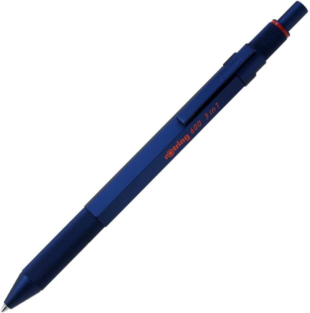 Rottling Multi-Pen, Iron Blue, 600, 3-in-1, 1 Count (Pack of 1), iron blue