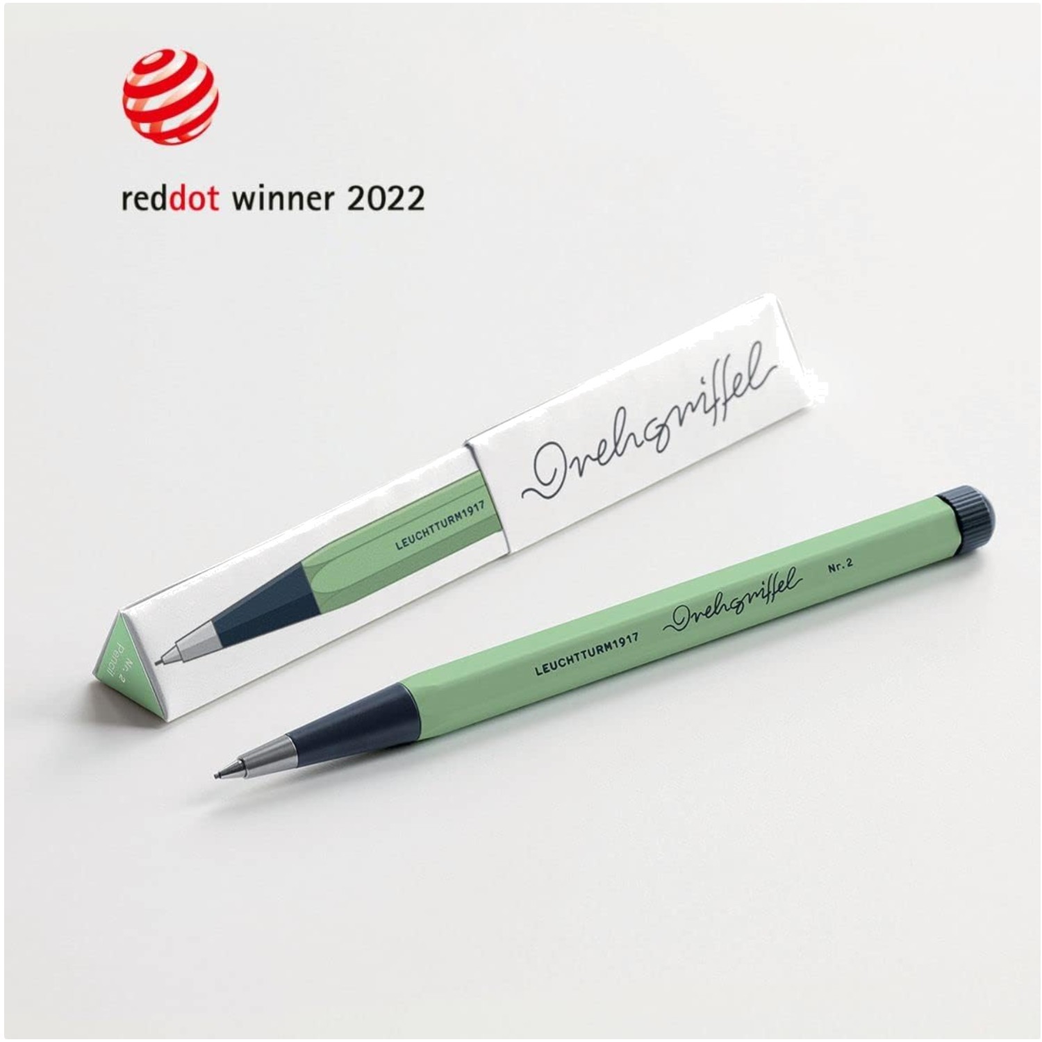 Drehgriffel Nr.2 Pencil – Refillable, Rising Sun