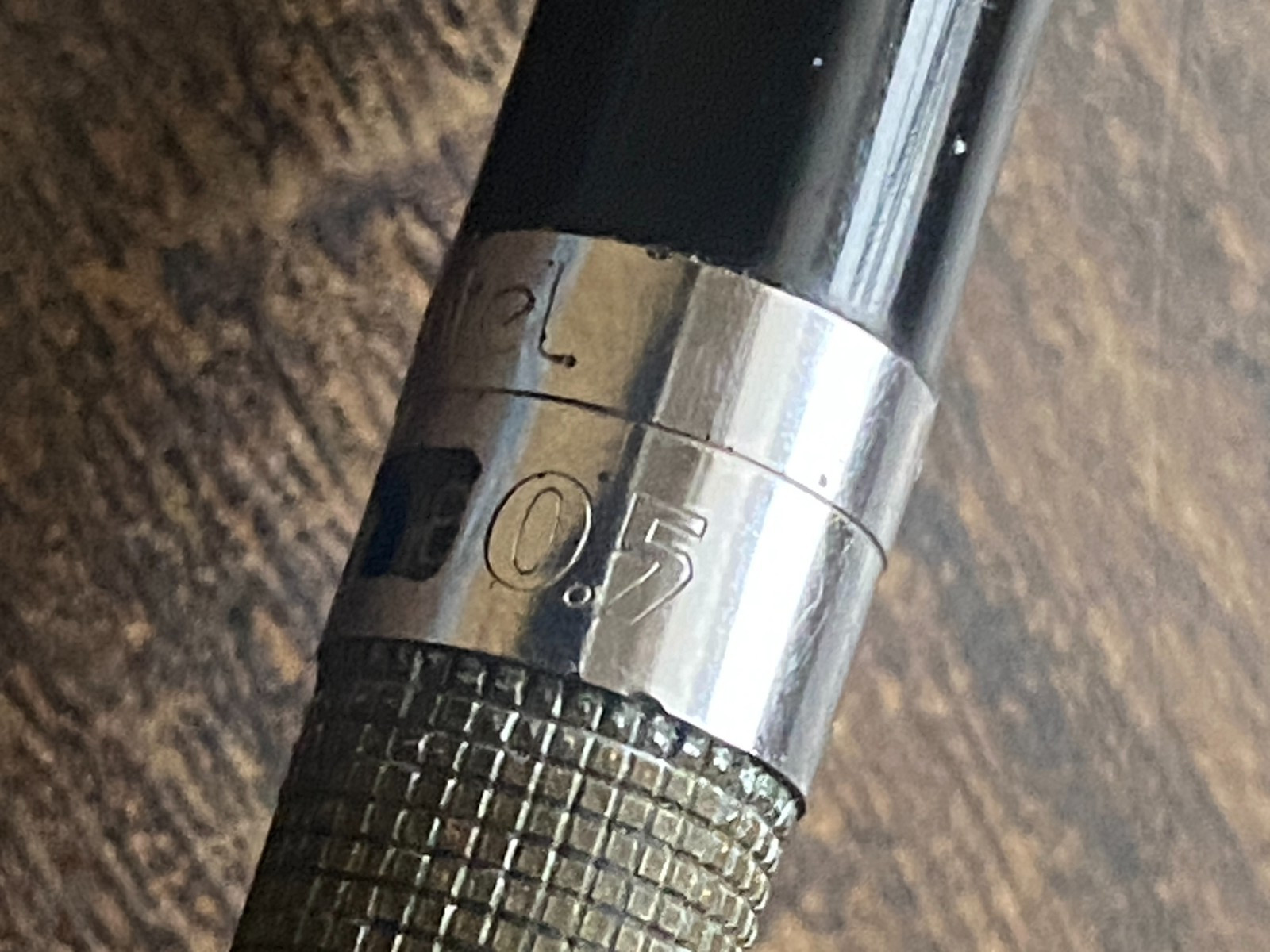 Vintage Pentel Retractable Tip PSD5 Double Push Mechanical Pencil 0.5mm