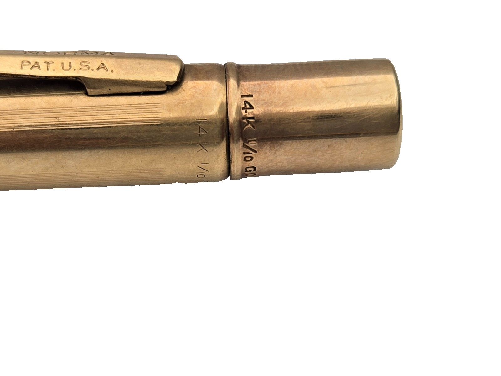 Vintage Norma 3 Color Mechanical Pencil 1/10 14K Gold Filled Work Great