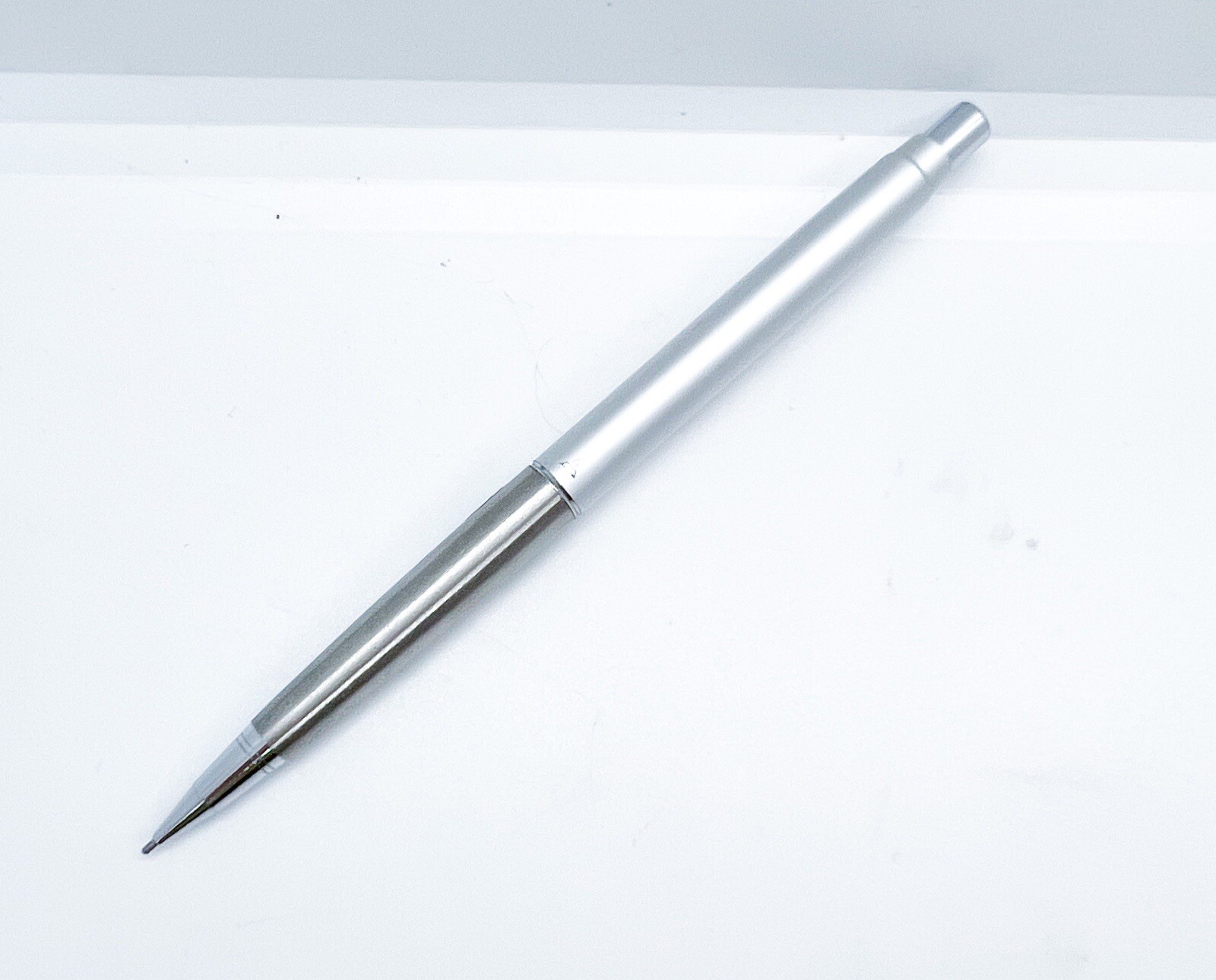 Vintage Mitsubishi Sliding Sleeve Mechanical Pencil 0.5mm Retractable Sleeve