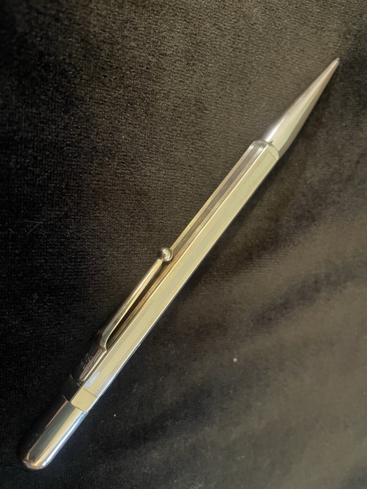 Gold Filled 1930 Mabie Todd Fyne Poynt 5” Mechanical Pencil 22g 🌺🌺