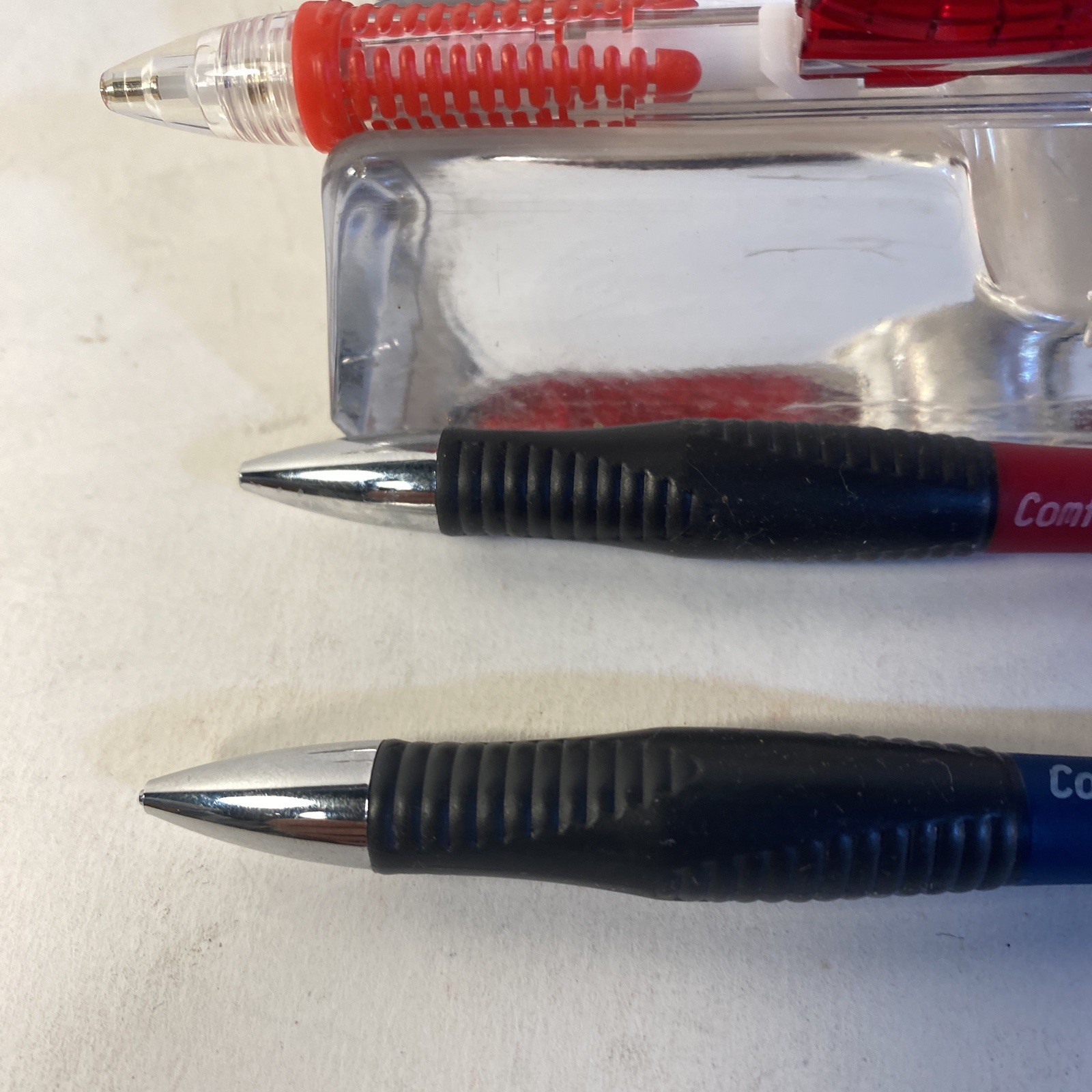 Papermate Clickster Clear Point Comfort Ultra Pencils Fine 0.5 Lot of 4 Vintage