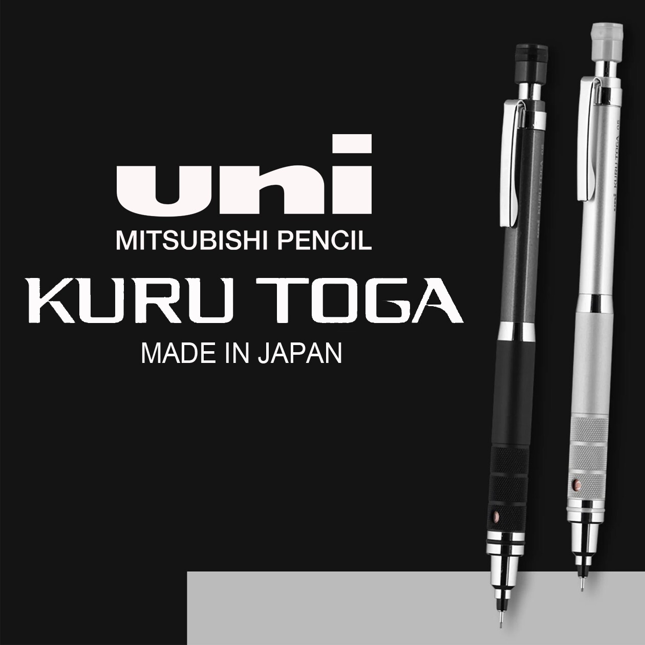 MItsubishi Uni-Ball KURU TOGA ELITE Mechanical Pencil (0.5mm) Made in Japan