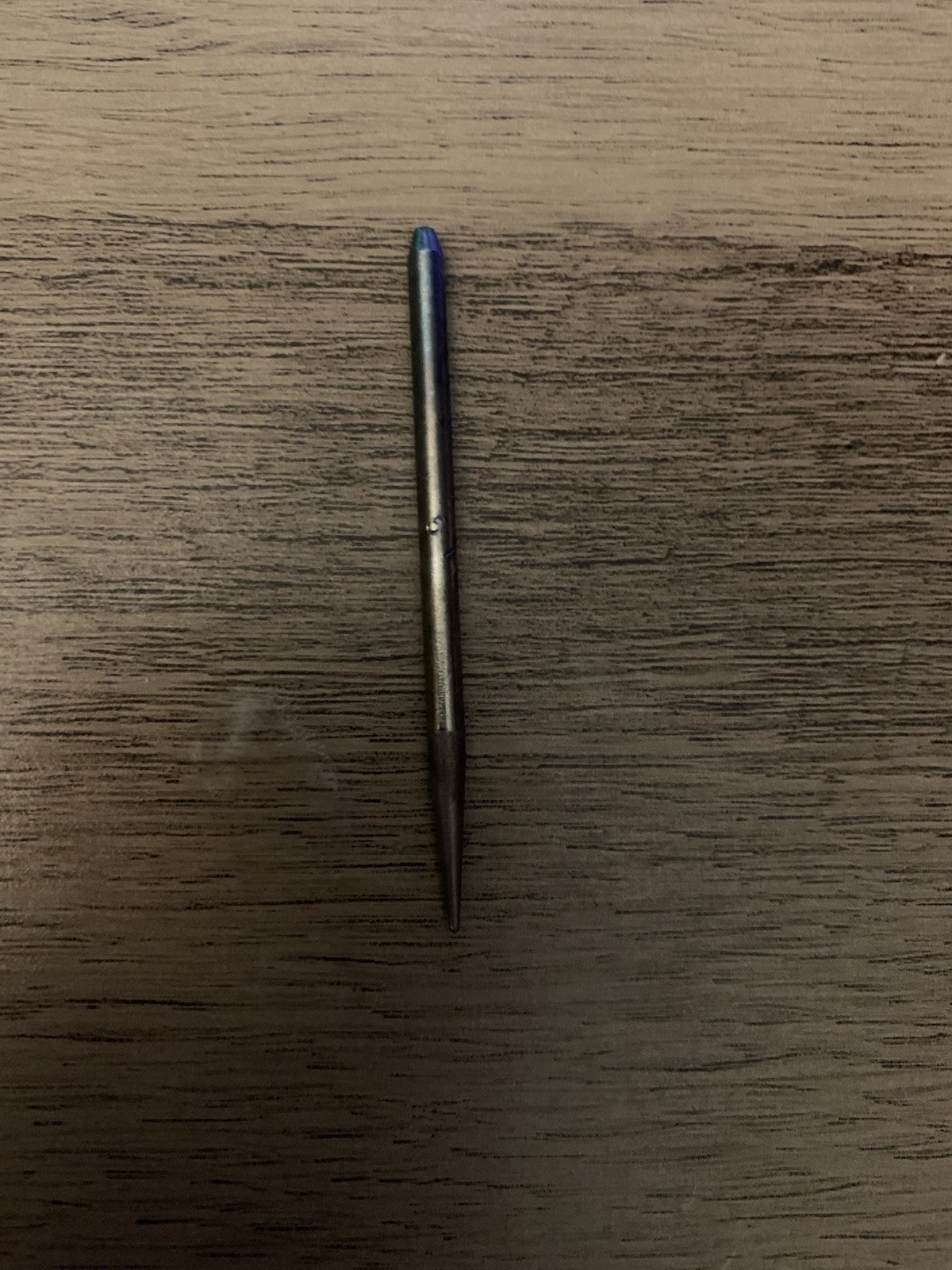 A set of 5 antique stainless steel propelling pencil. (CARVING TOOLS.)