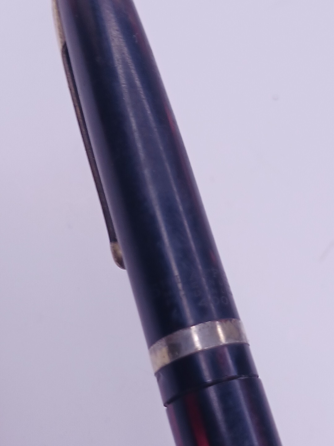 Vtg Sheaffer Balance 400 Mechanical Twist Pencil Carmine Red Striated