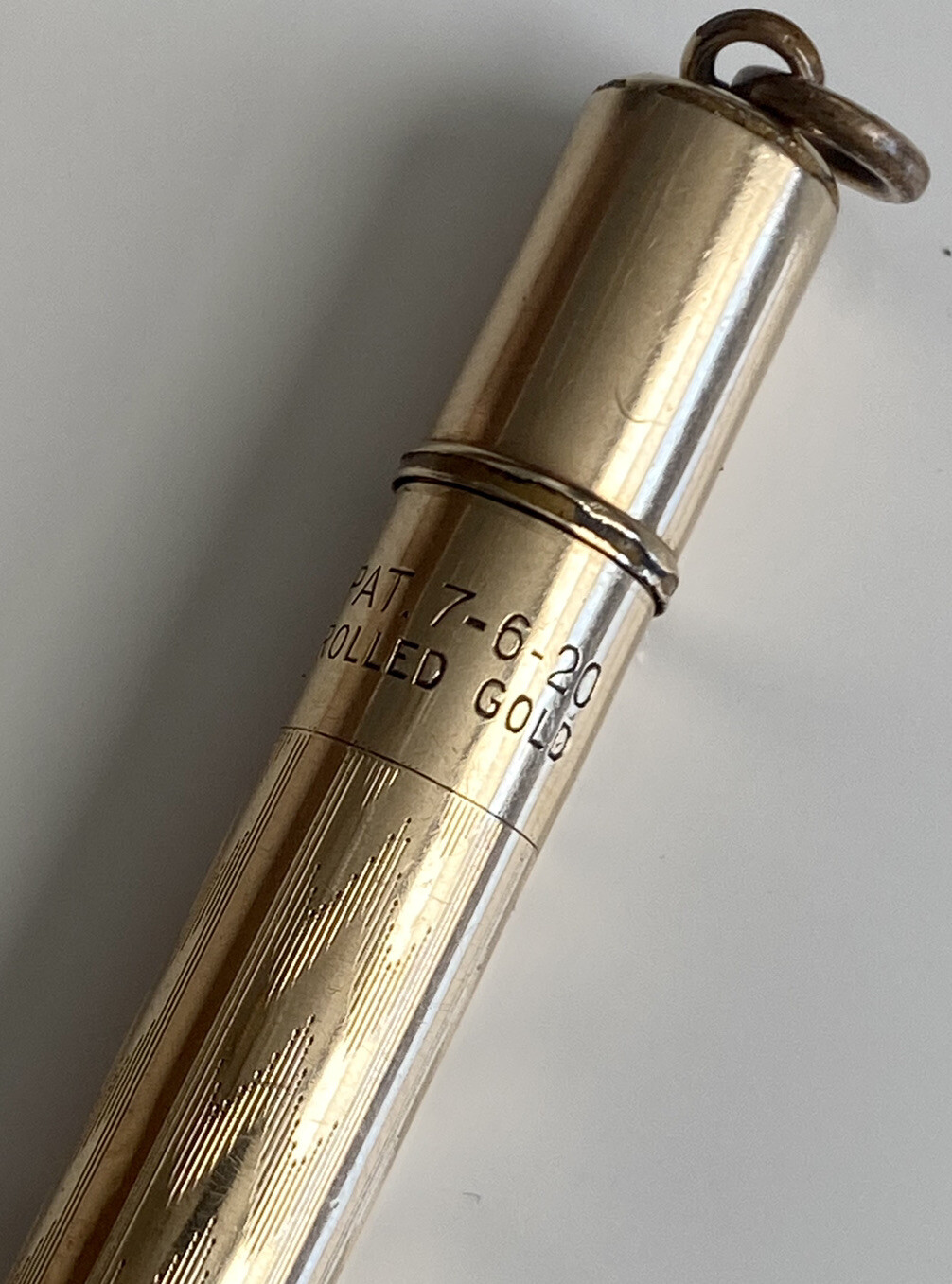 Conklin Gold Ring Top mechanical pencil, Mid 1920s, Model 4VM, VERY RARE!
