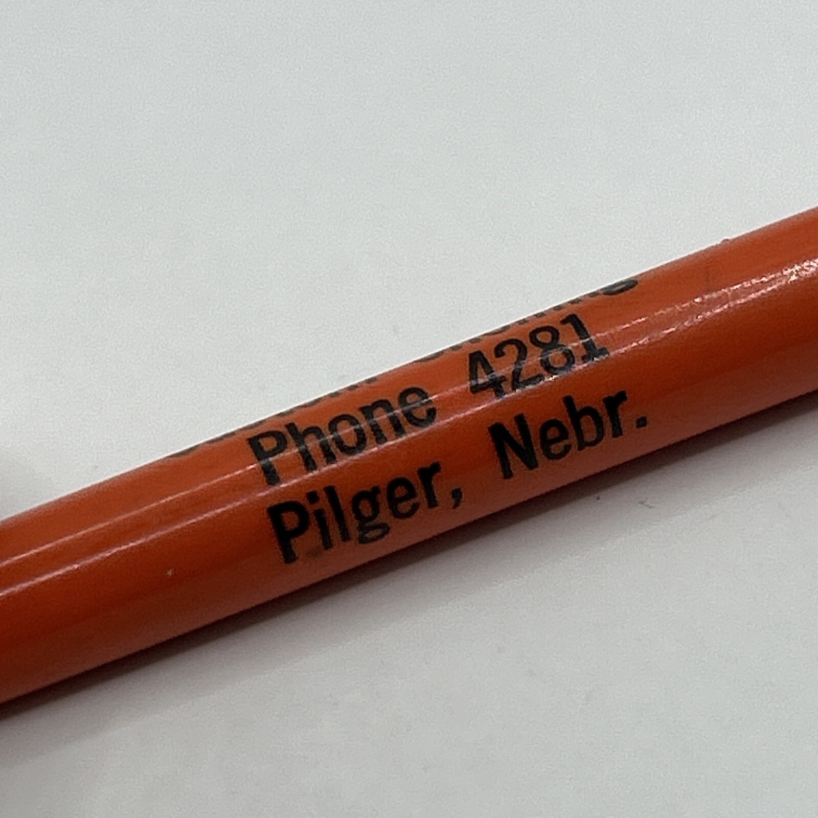 VTG Mechanical Pencil Pat Brockman Custom Shelling Pilger Nebraska