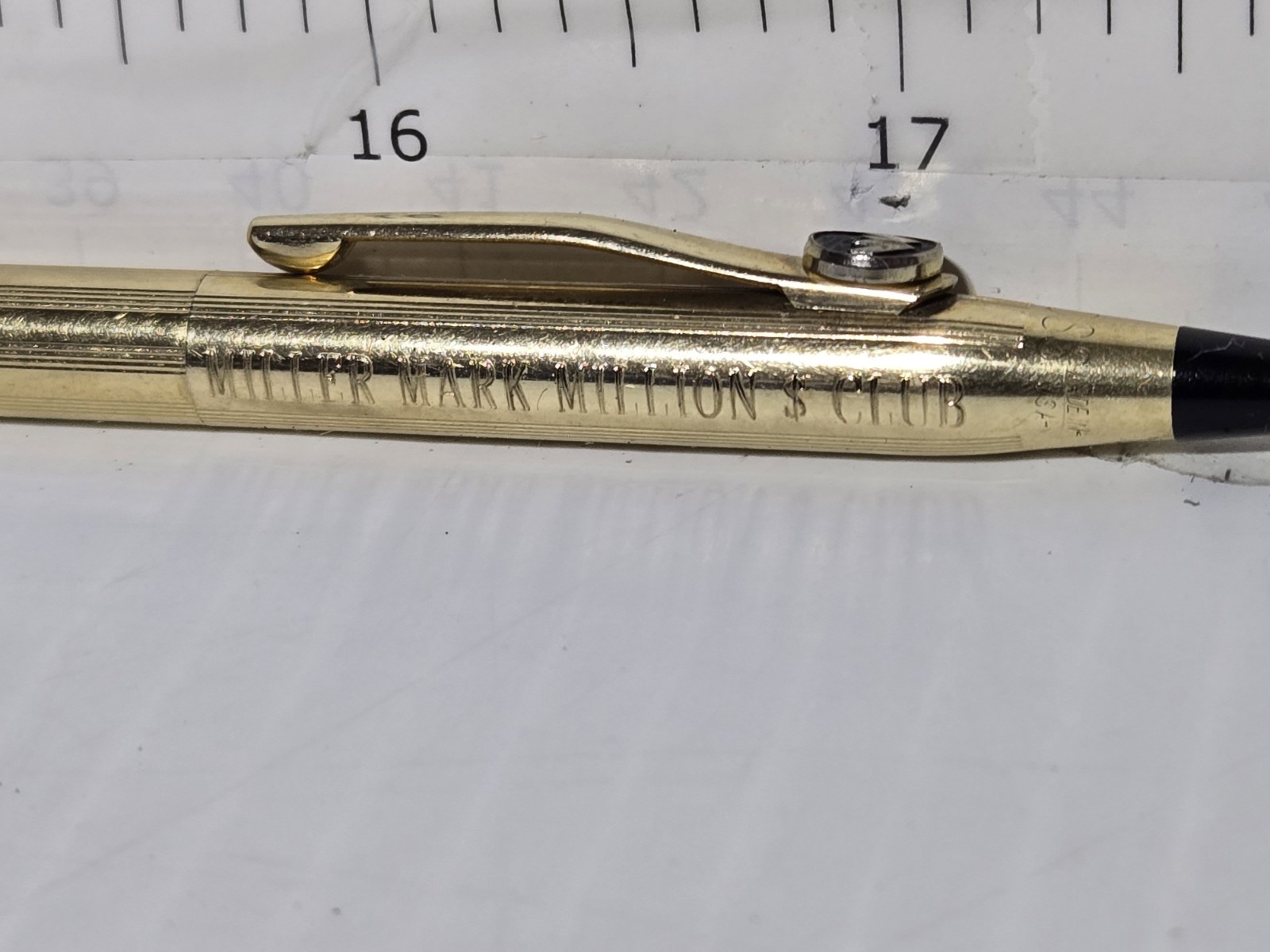 VINTAGE MONOGRAMMED MECHANICAL PENCIL 1/20 10k GOLD FILLED – Non-working