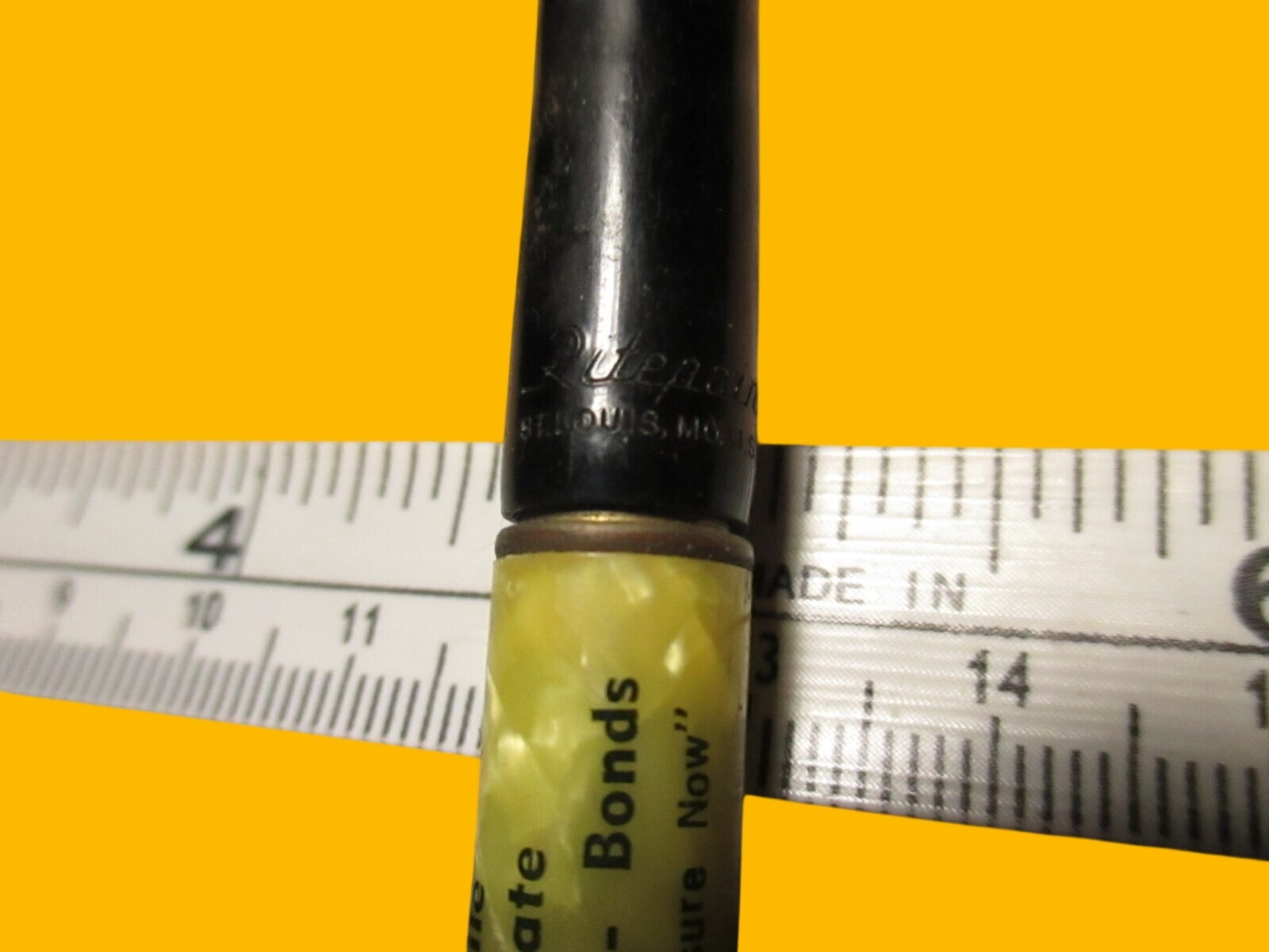 Vintage Mitchell Nebraska Insurance Agency Mechanical Pencil Ritepoint St Louis