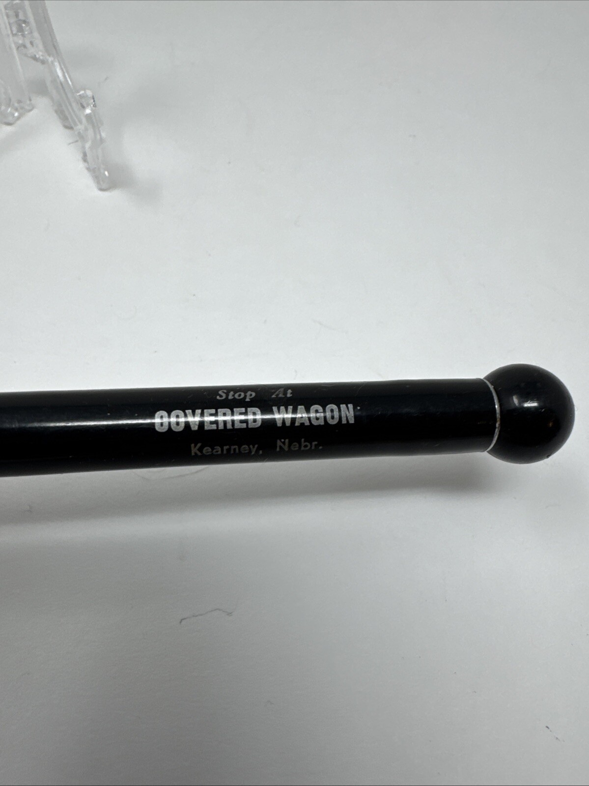 Vintage 8 Ball Covered Wagon Kearney NE Ritepoint Mechanical Pencil Advertising