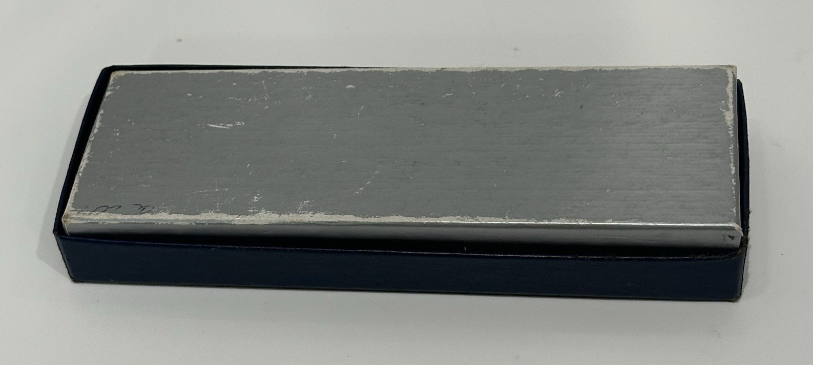 Vintage Cross Mechanical Pencil Chrome 5 1/4″ Long Monogrammed Made in USA IOB