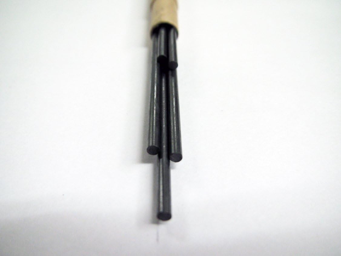 Kita Boshi 2mm Mechanical Pencil Lead Refills Pack of 5 Black HB Made in Japan