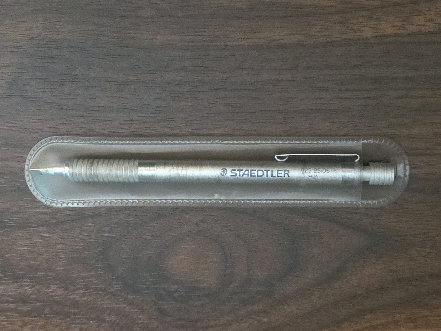 STAEDTLER mechanical pencil 0.5mm drafting mechanical pencil silver 925 25-05
