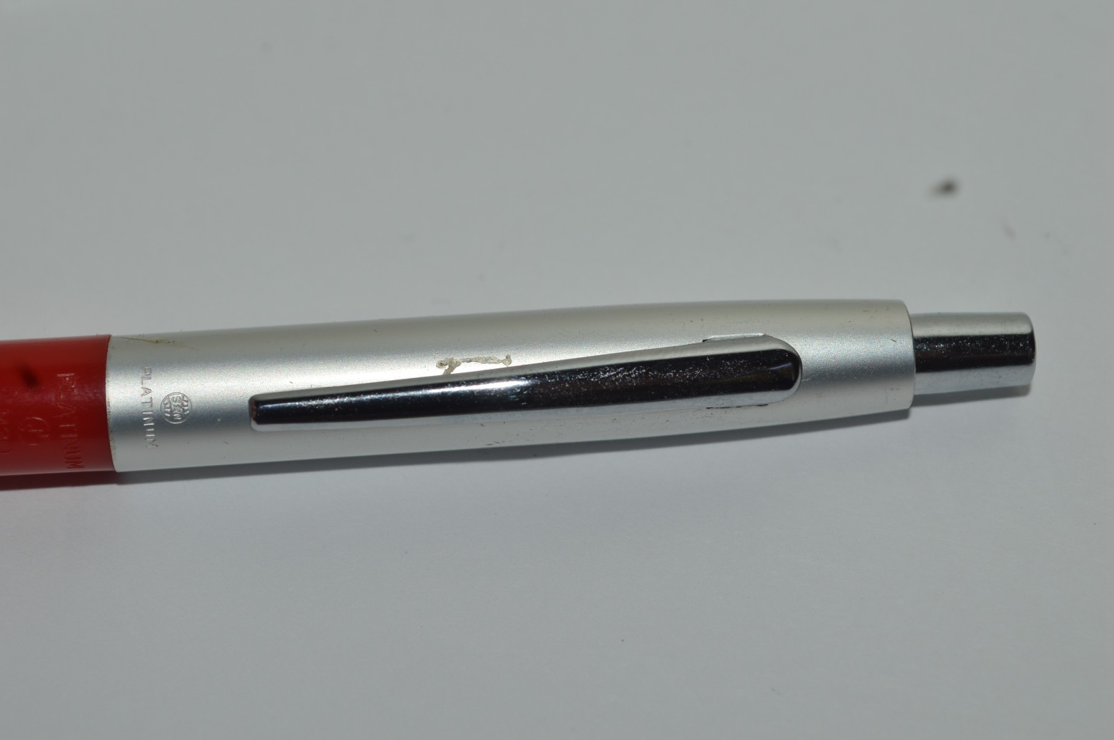 PLATINUM M30 Mechanical Pencil 0.9mm Dixie Cups Promo Red 1960’s Excellent