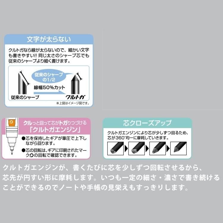 Sanrio Characters KURU TOGA Mechanical Pencil 0.5mm Sanrio Cute Design