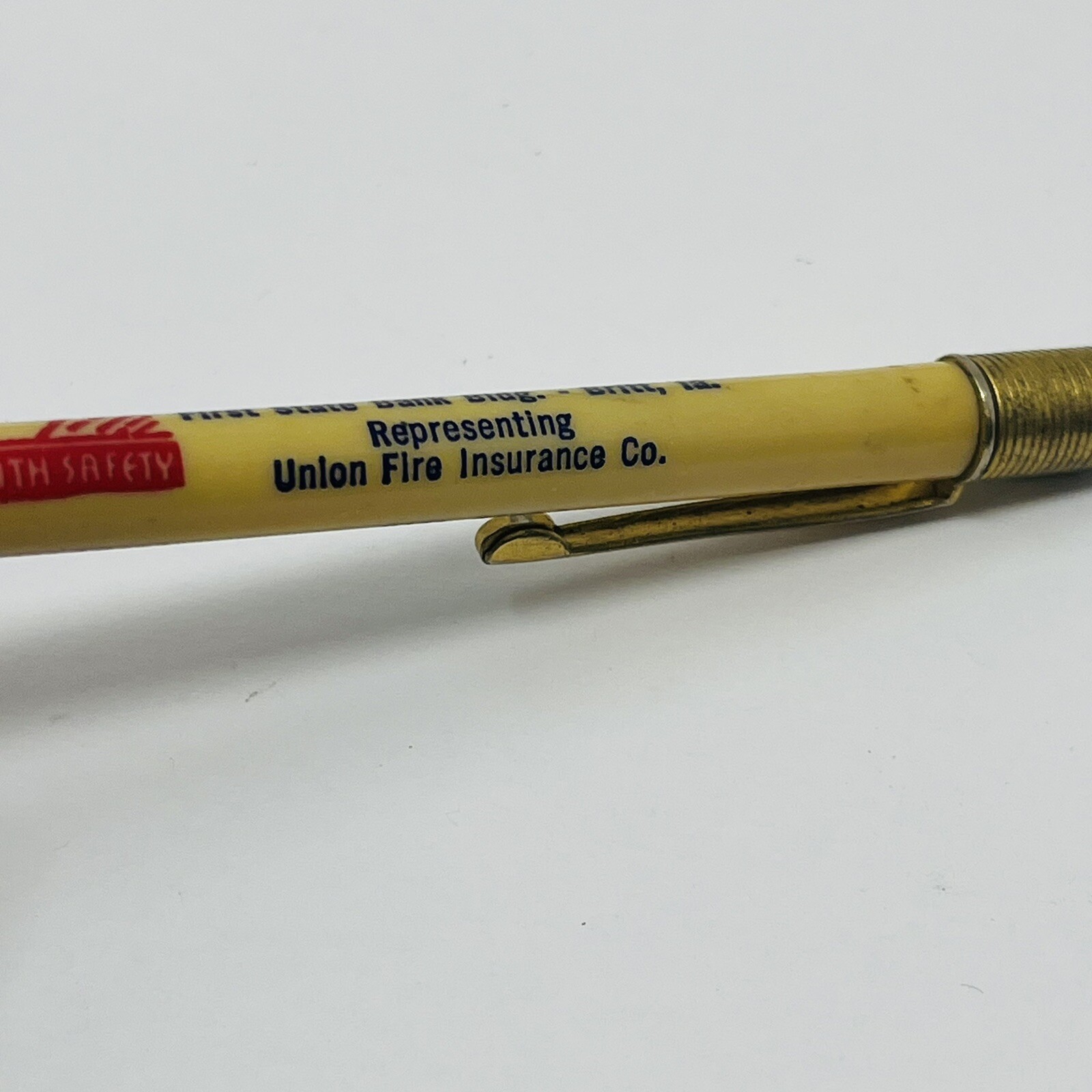 W.C. Harvey Insurance Britt IA Iowa APCO Advertising Promo Mechanical Pencil