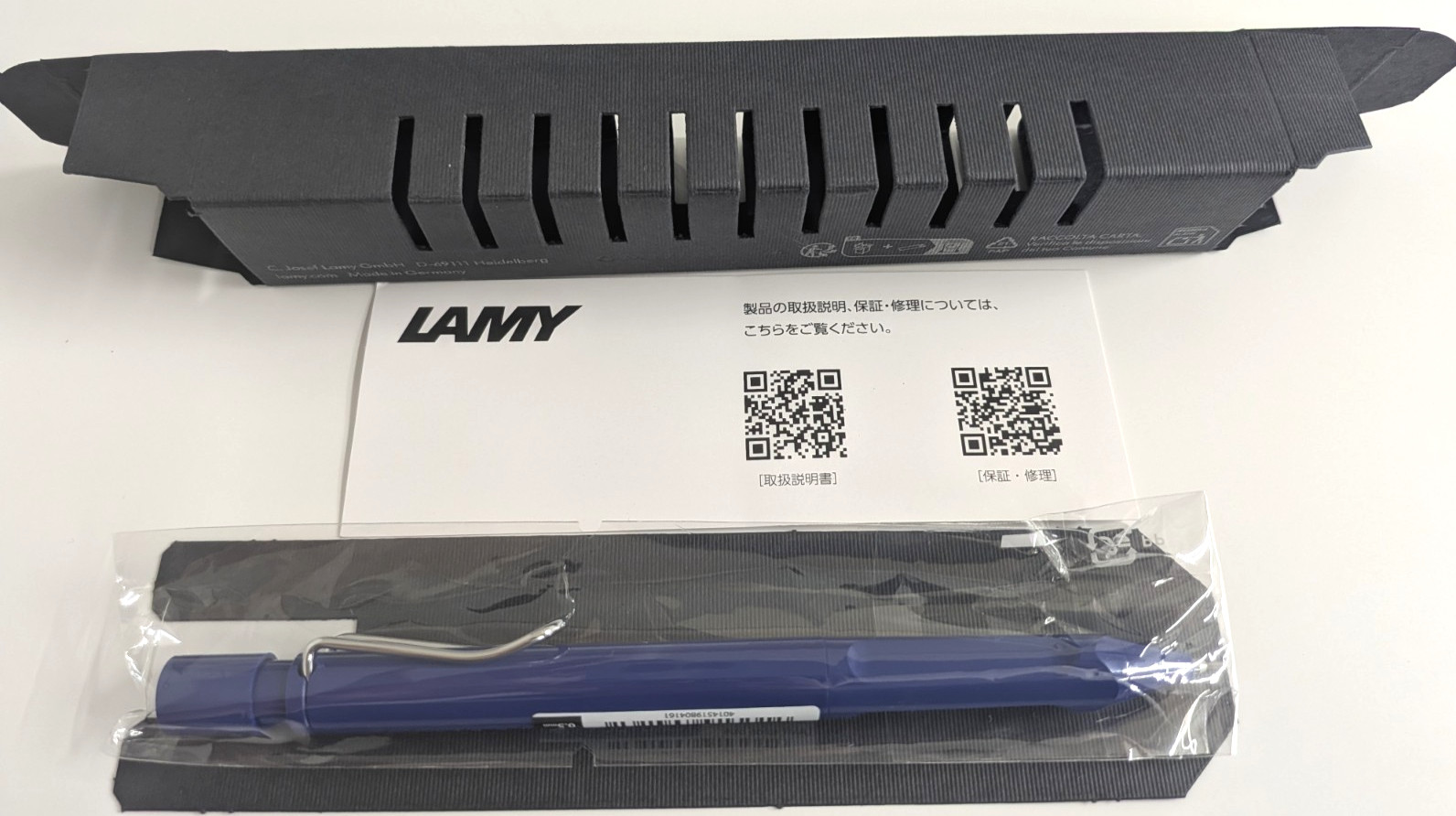 LAMY Safari Kuru Toga Inside 0.5mm Mechanical Pencil Blue Uni Mitsubishi NEW