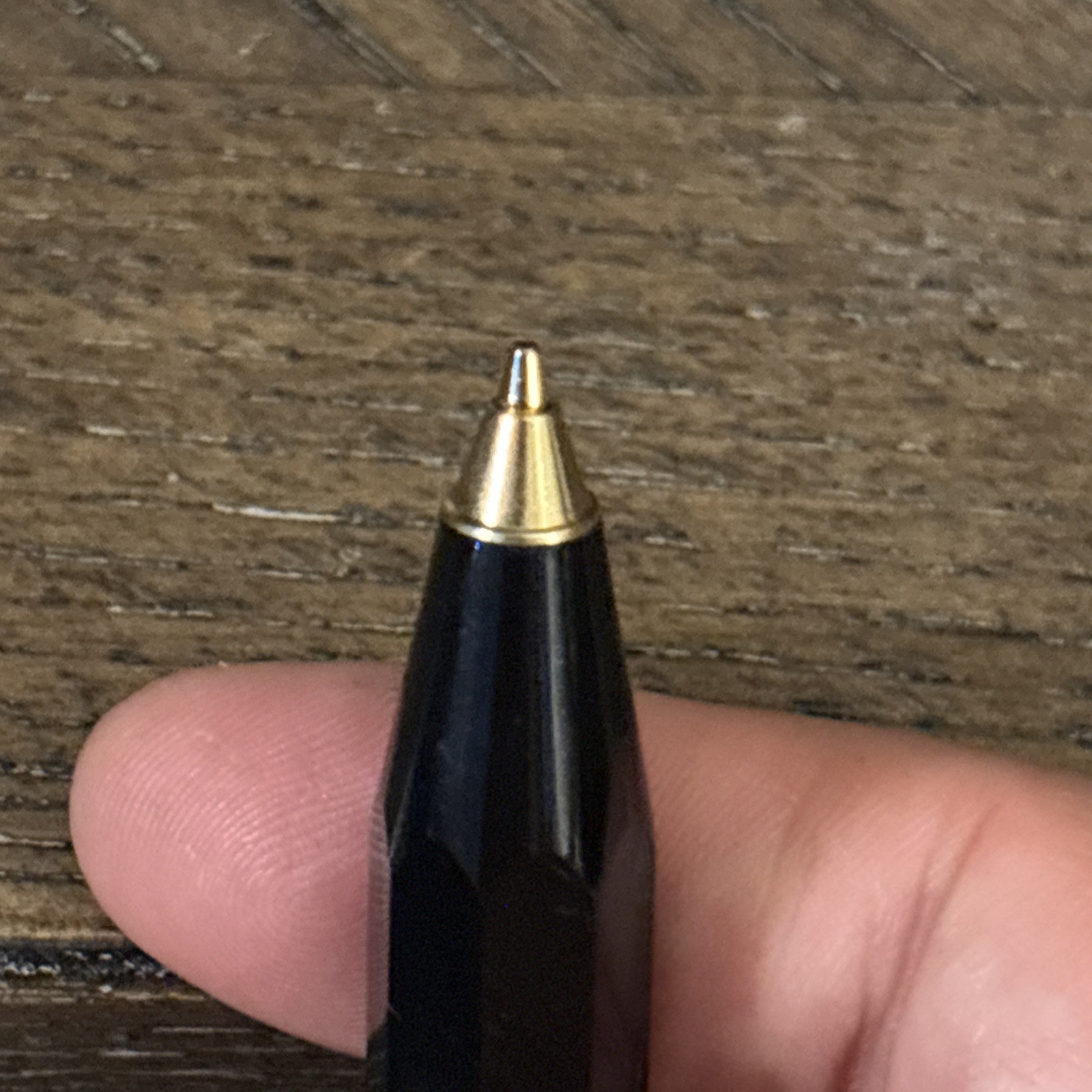 Kaweco Mechanical Pencil Skyline Plastic Barrel, Sport Black With Gold Trim