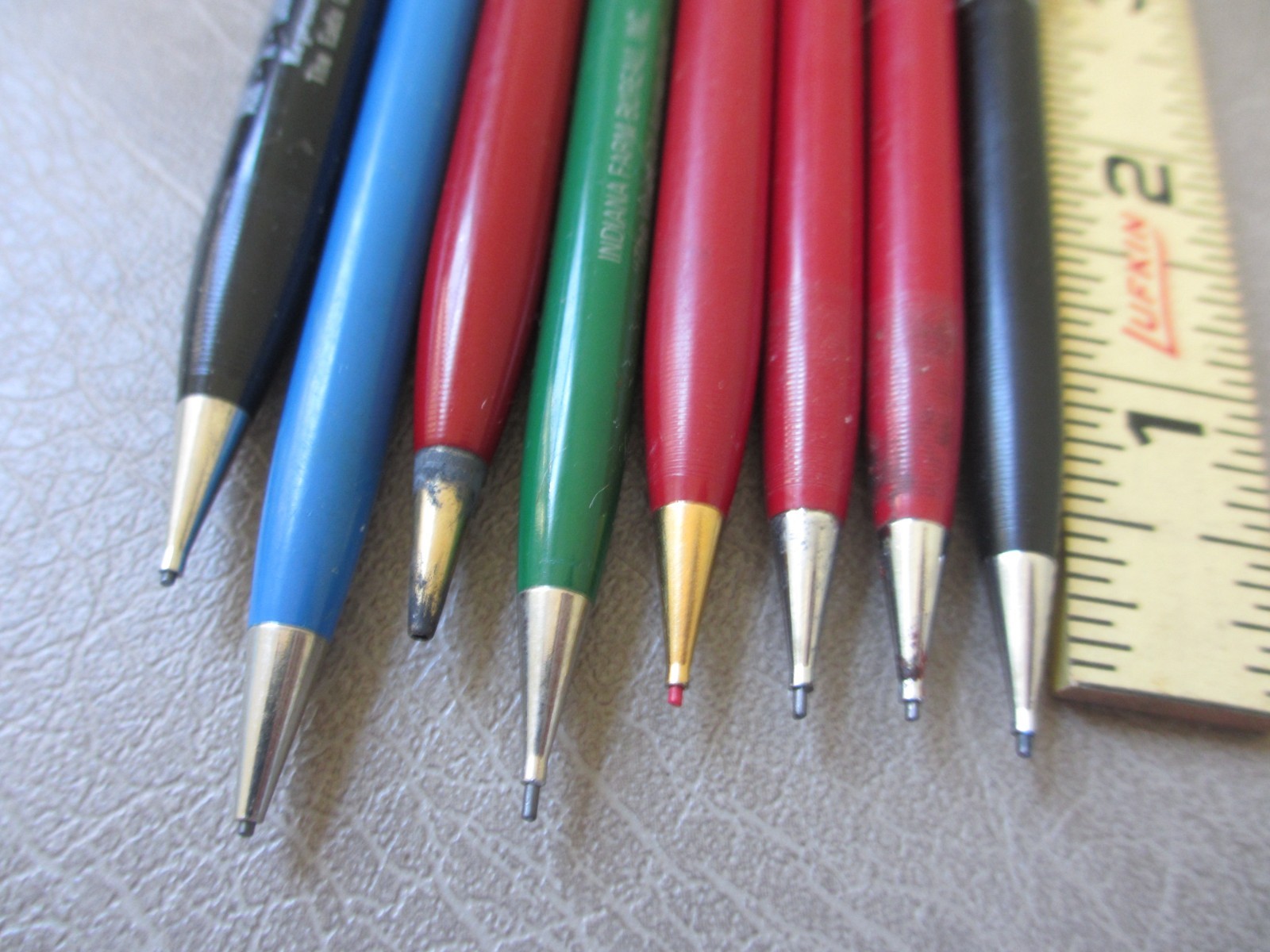 Vintage Sheaffer Twist Mechanical Pencil Mixed Lot of 8 Assorted Pencils, AS IS