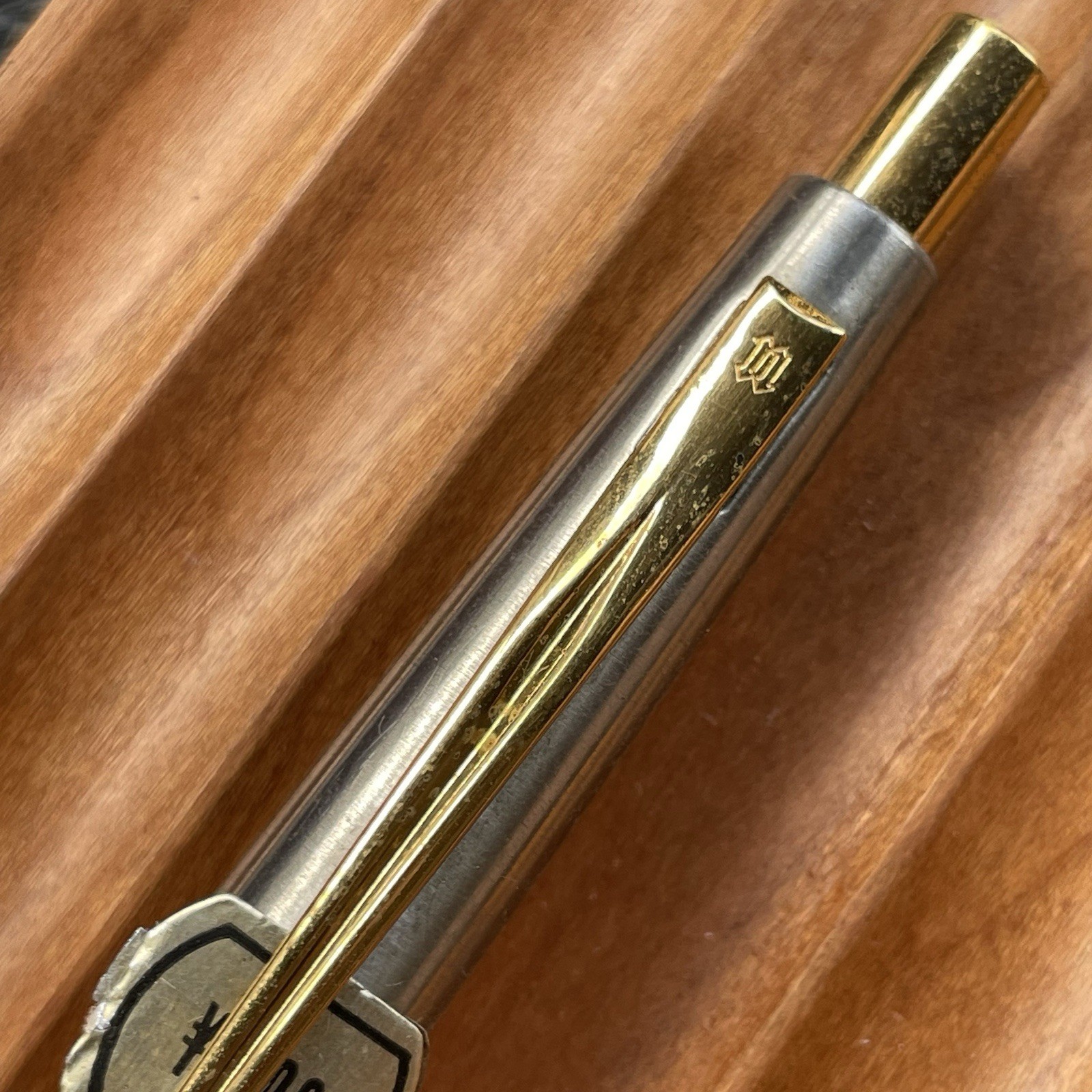 Newman Mechanical Pencil Etched Stainless Steel Barrel 0.5 mm Made in Japan